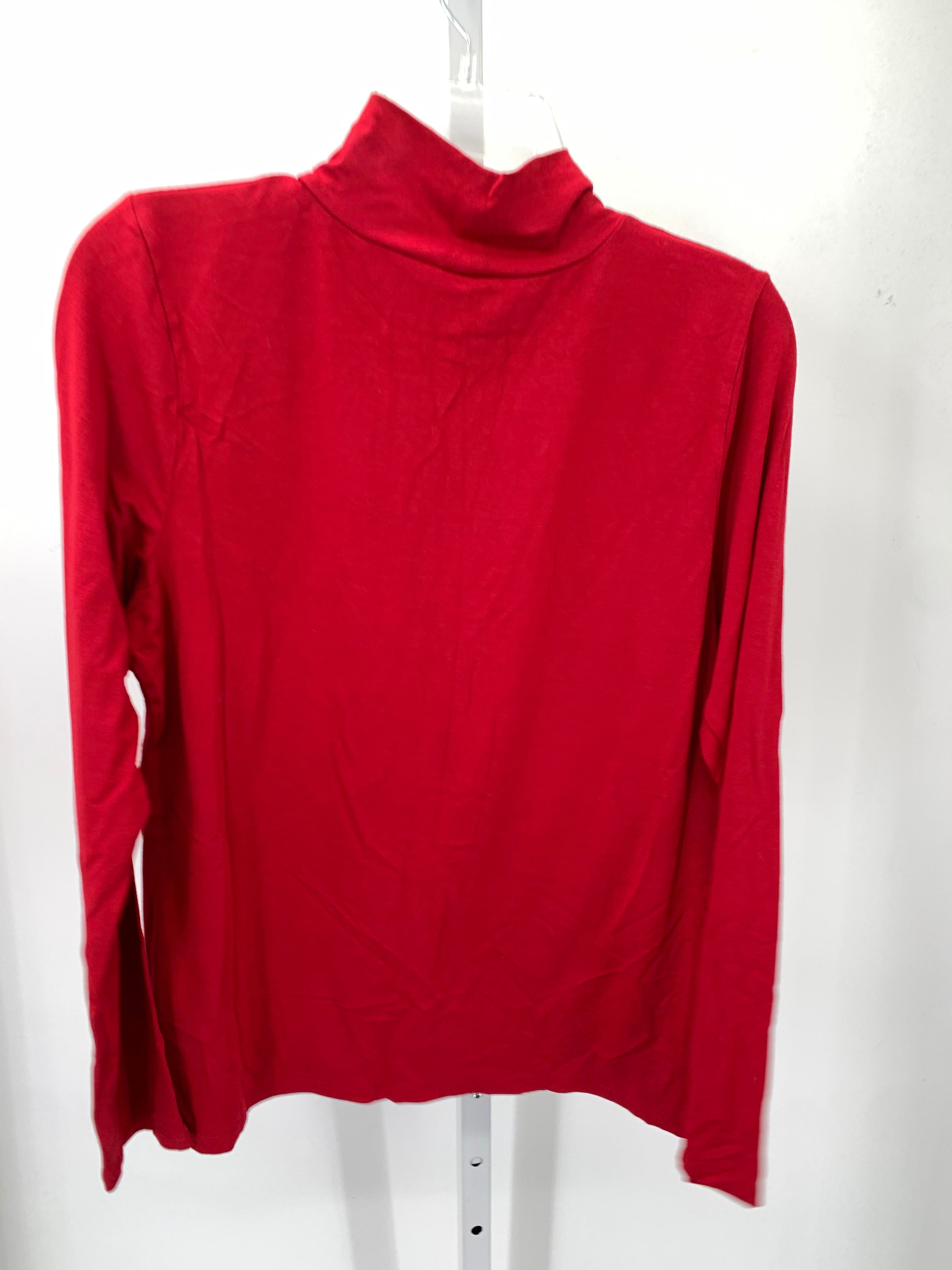 Chaus Size Large Misses Long Sleeve Shirt
