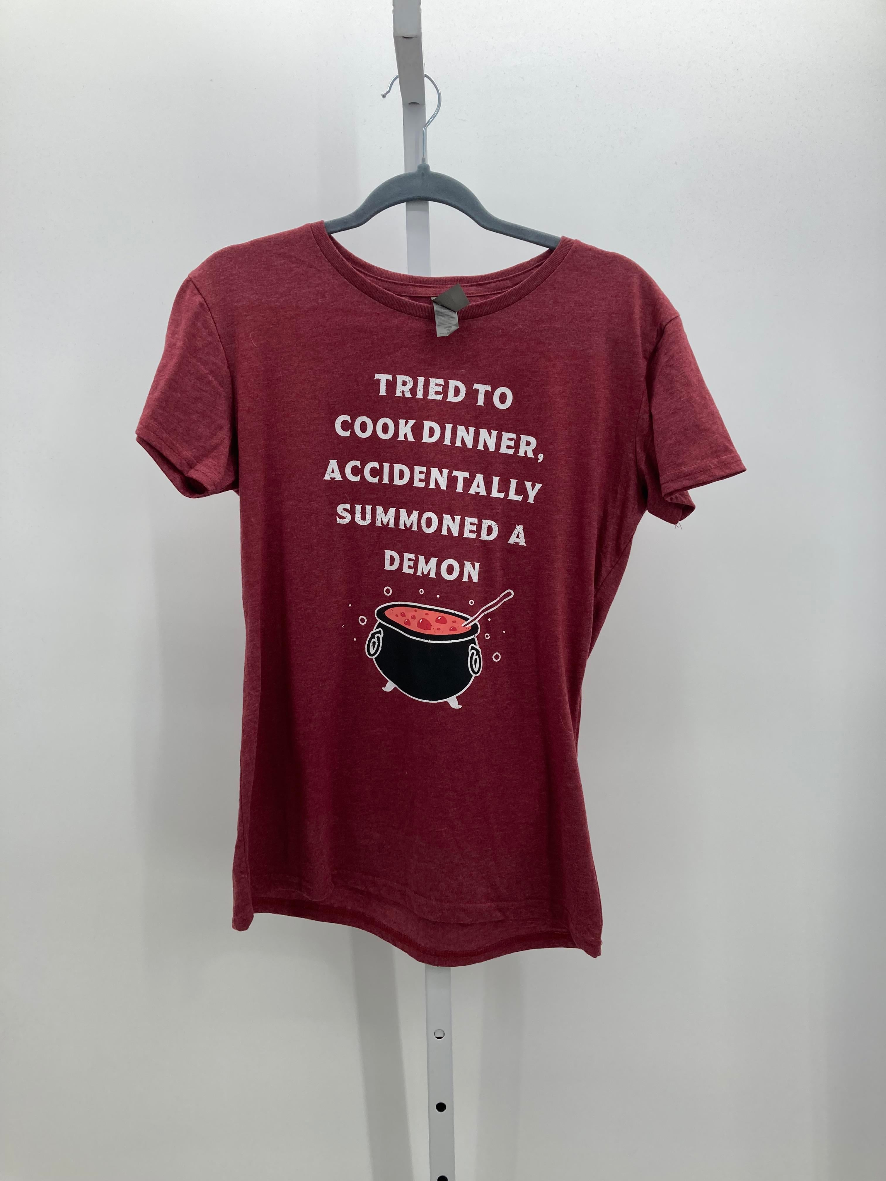 Size Medium Misses Short Sleeve Shirt