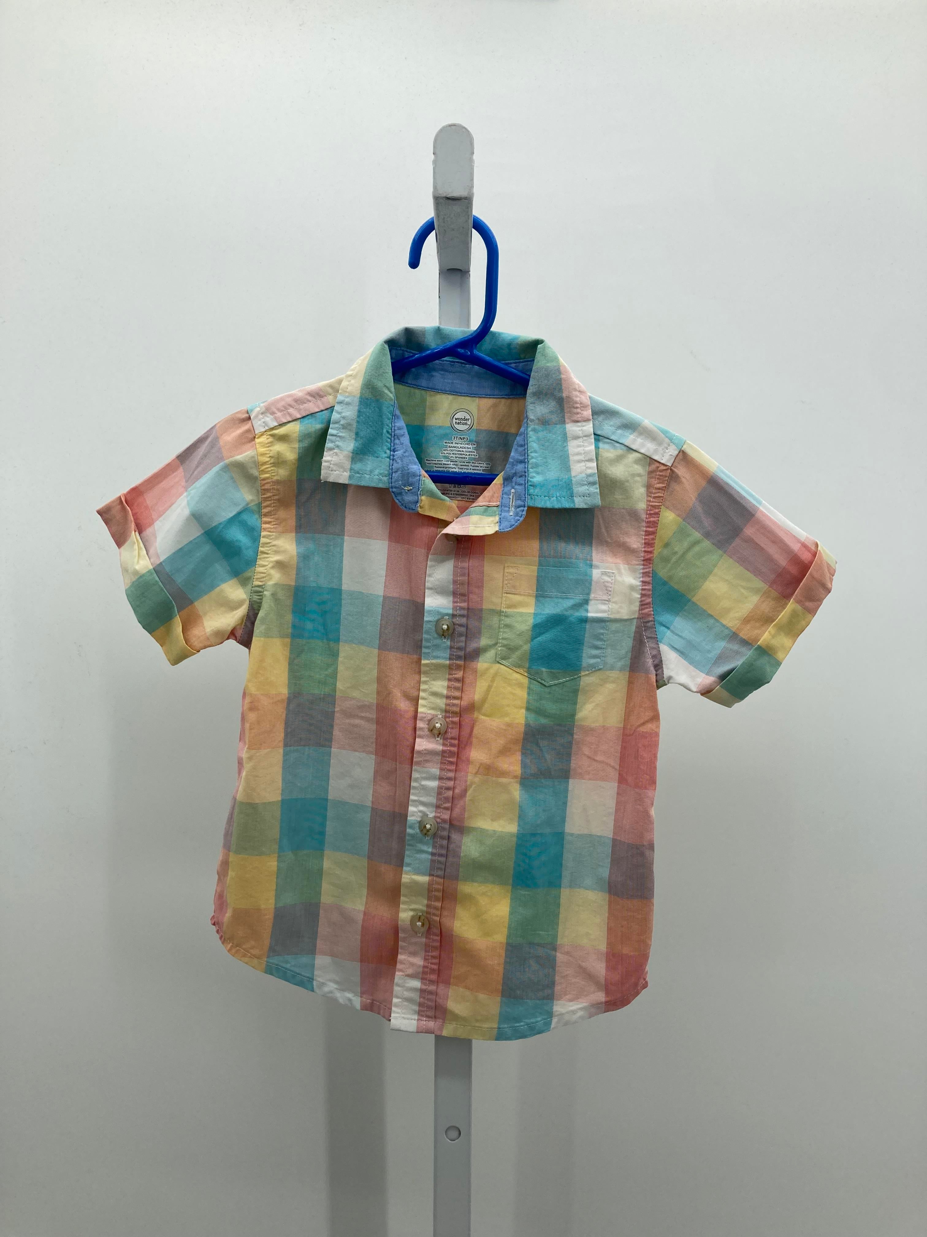 PLAID BTN DOWN