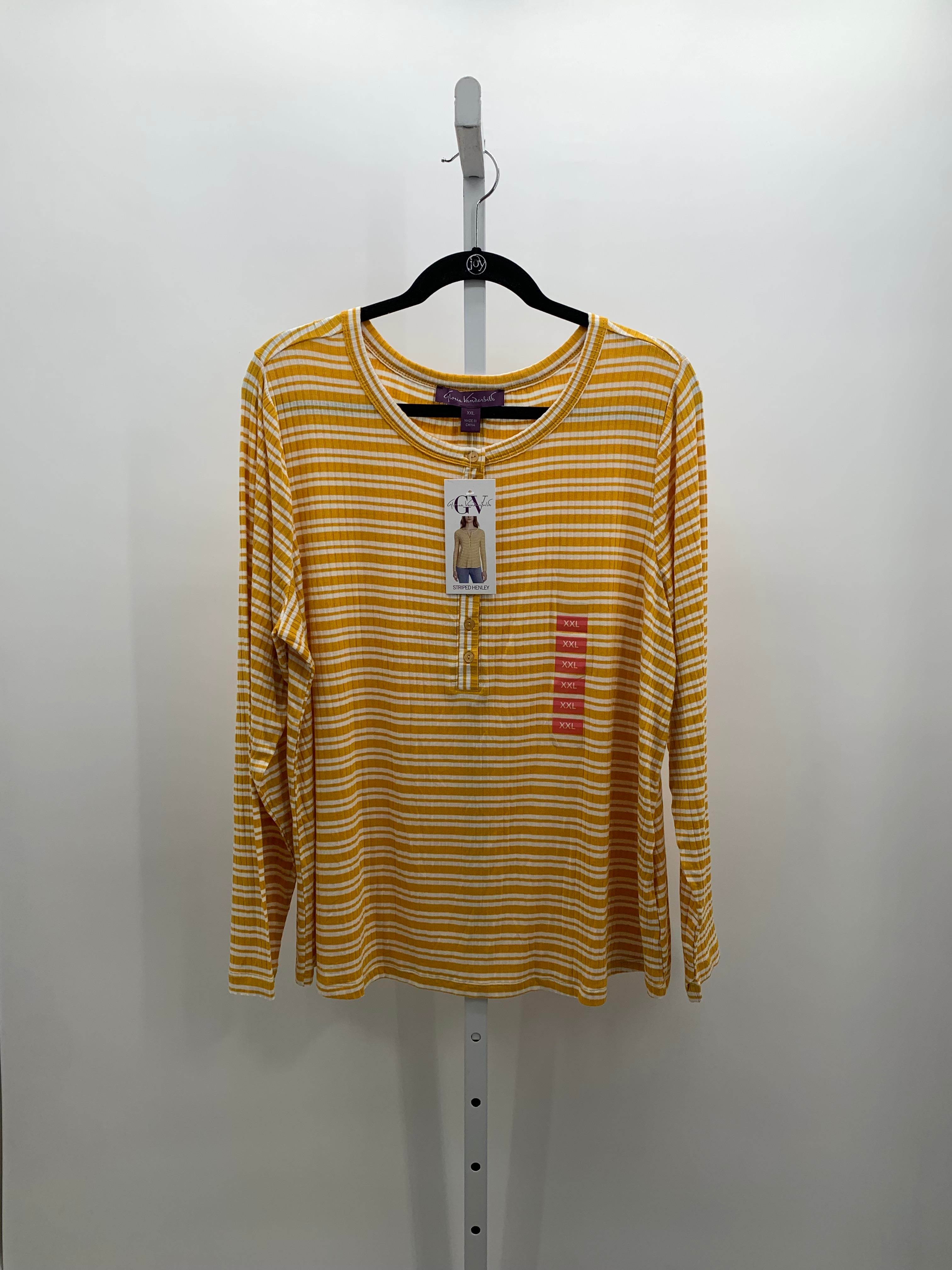Gloria Vanderbilt Size XXL Misses Long Sleeve Shirt