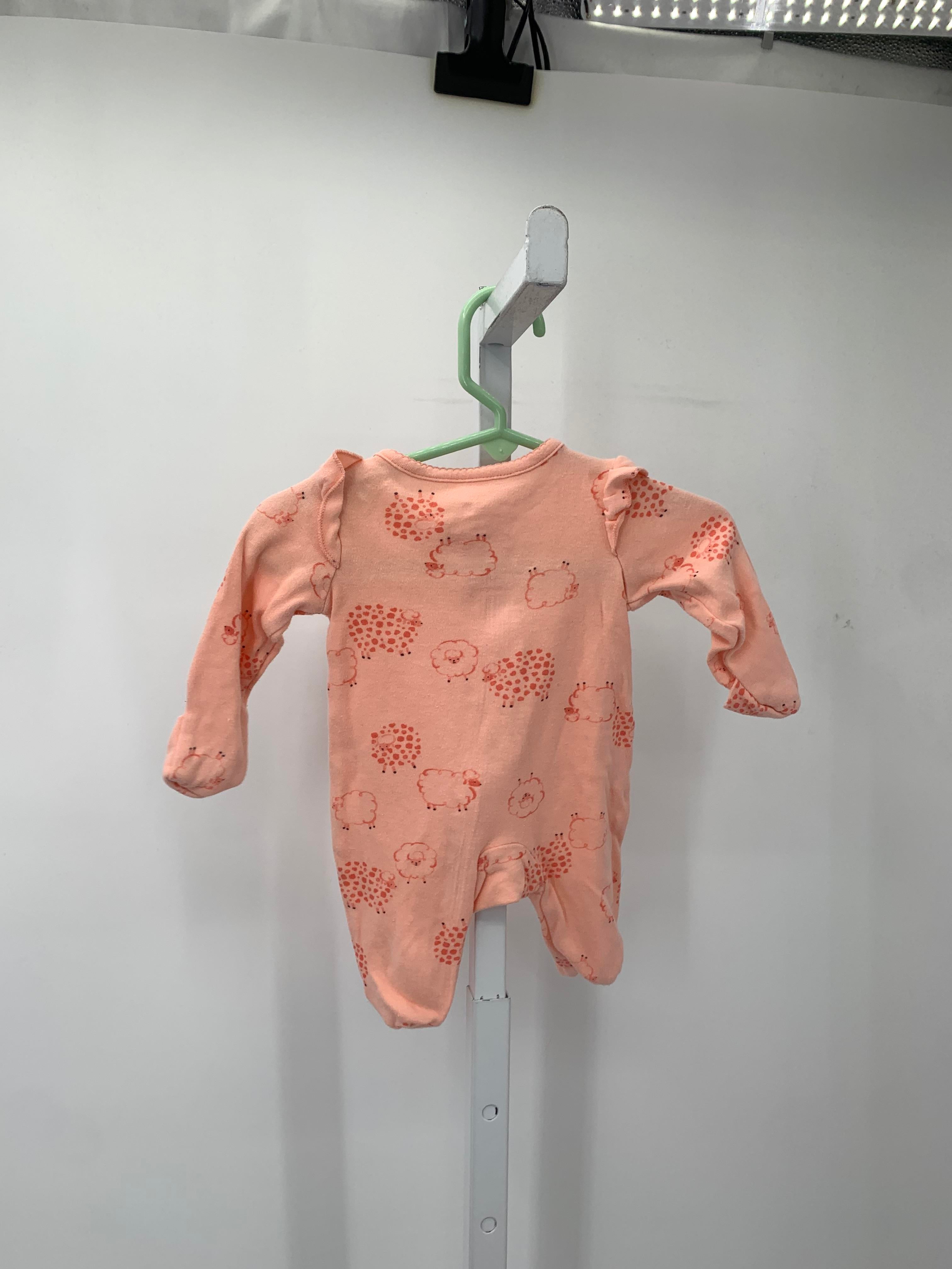 Just One You Size Newborn Girls Long Slv. Romper
