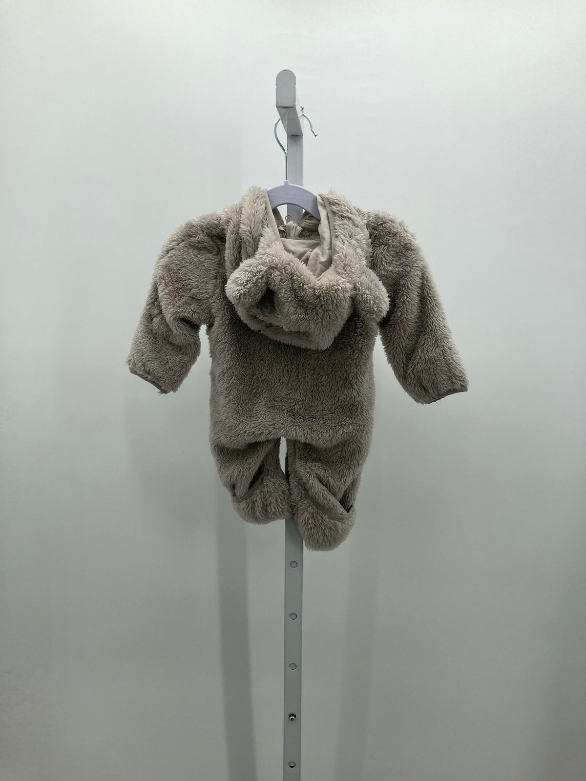 FAUX FUR BEAR ZIP.