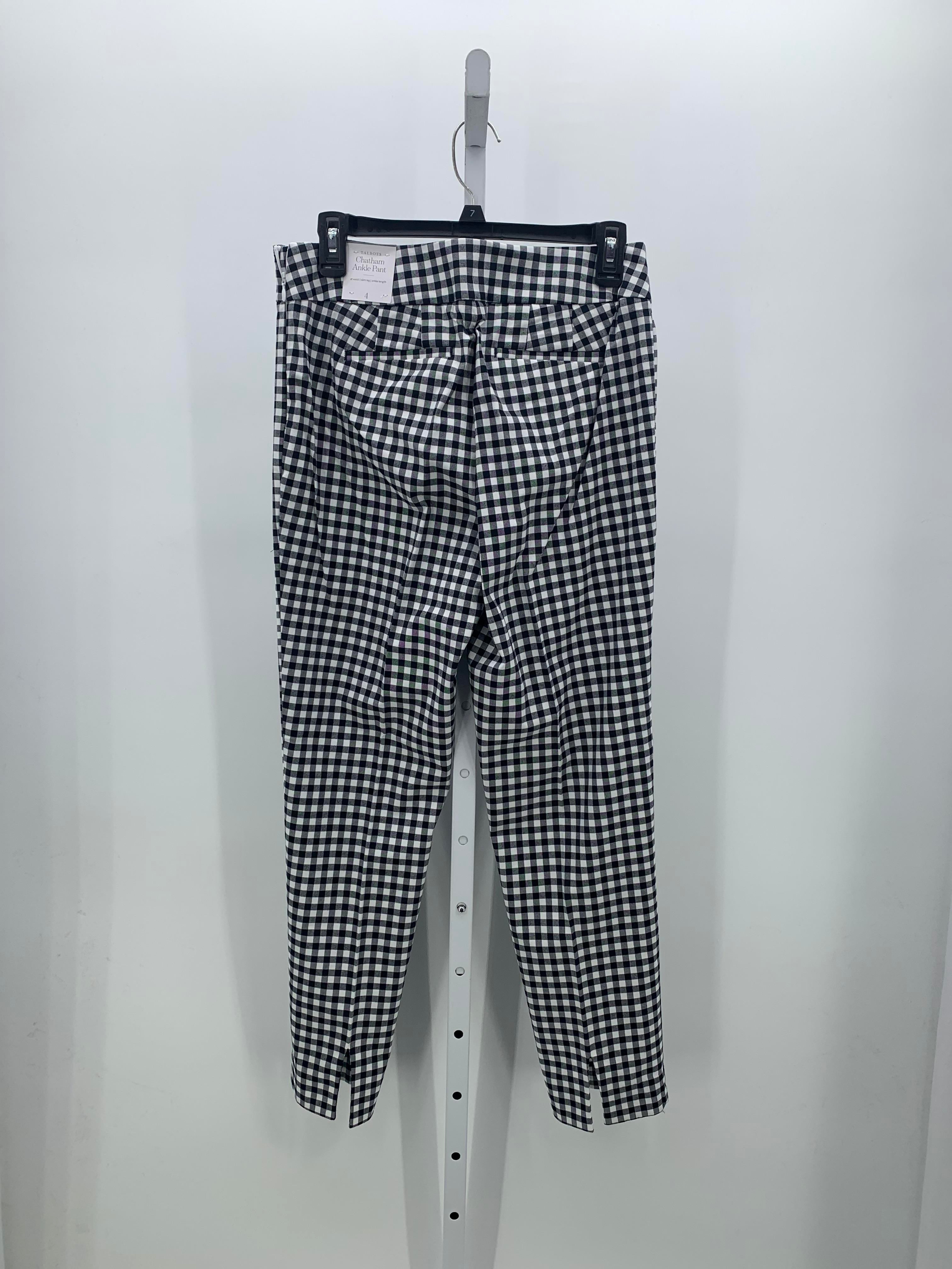 Talbots Size 4 Misses Cropped Pants