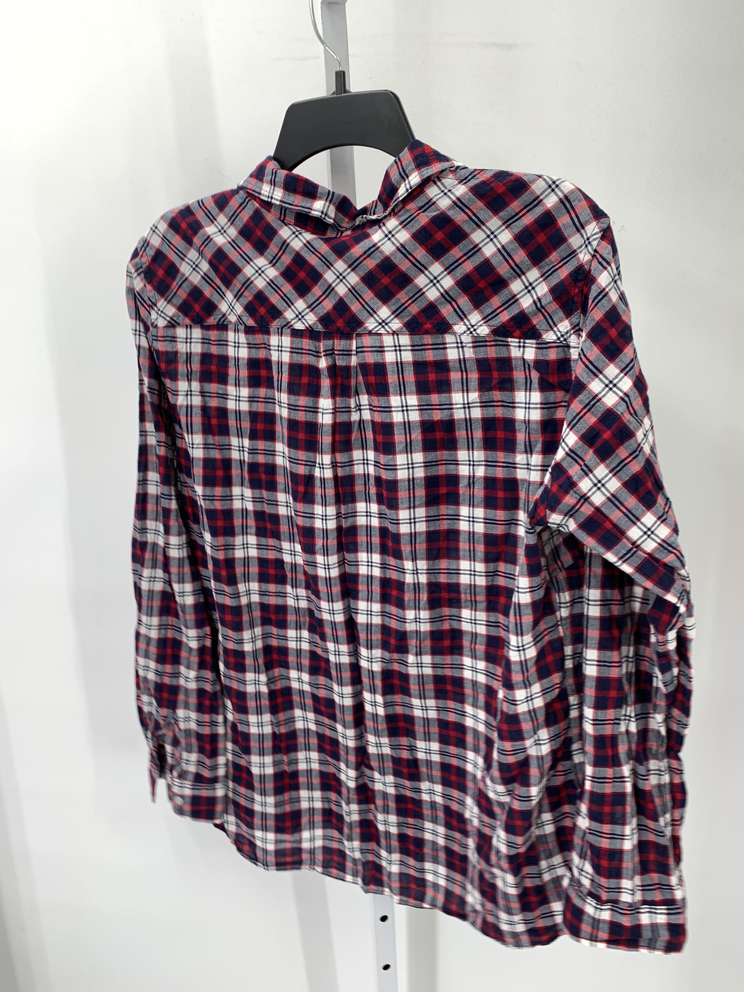 Eddie Bauer Size Extra Large Misses Long Sleeve Shirt