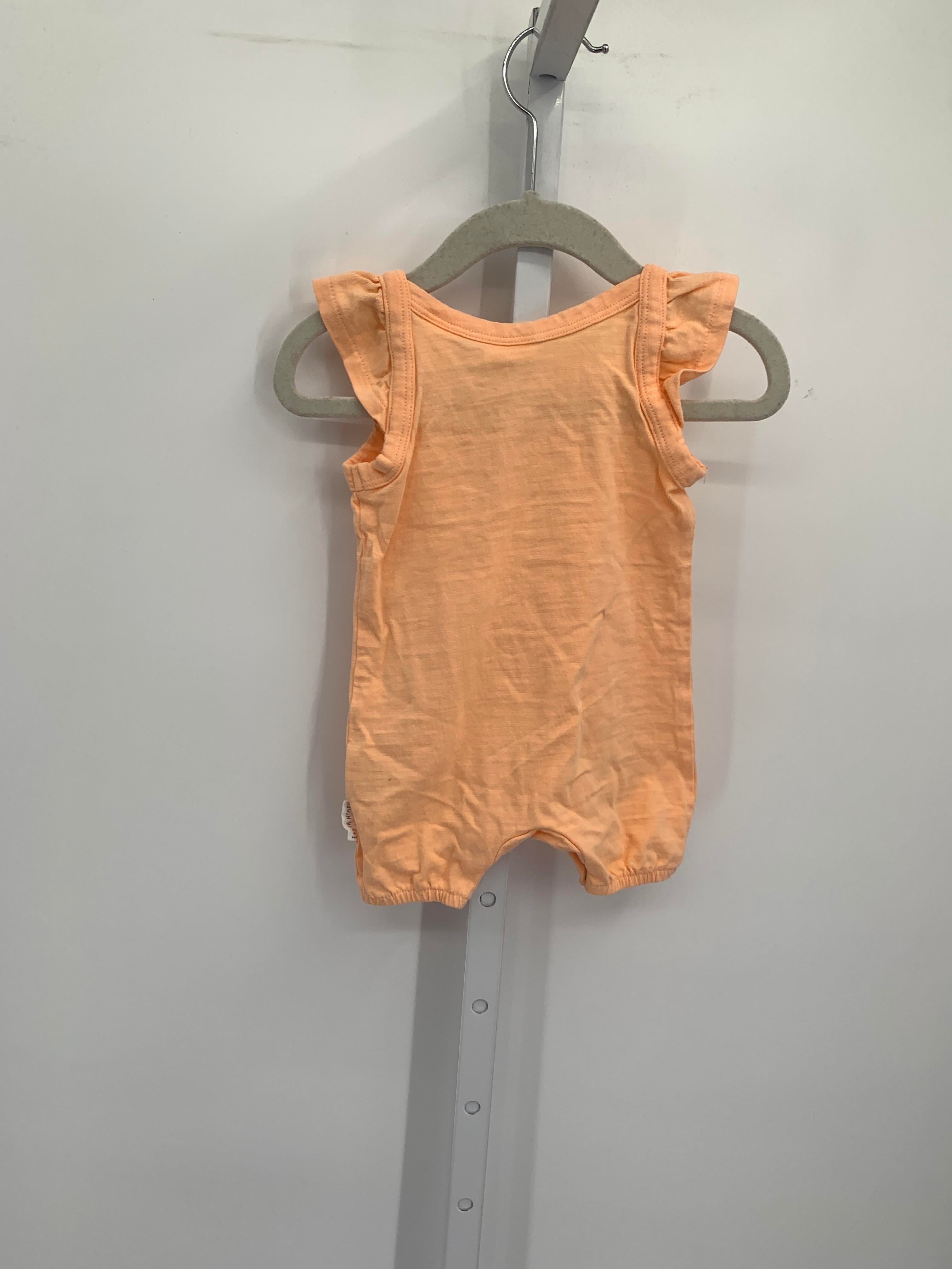 Size 0-3 months Girls Sleeveless Romper