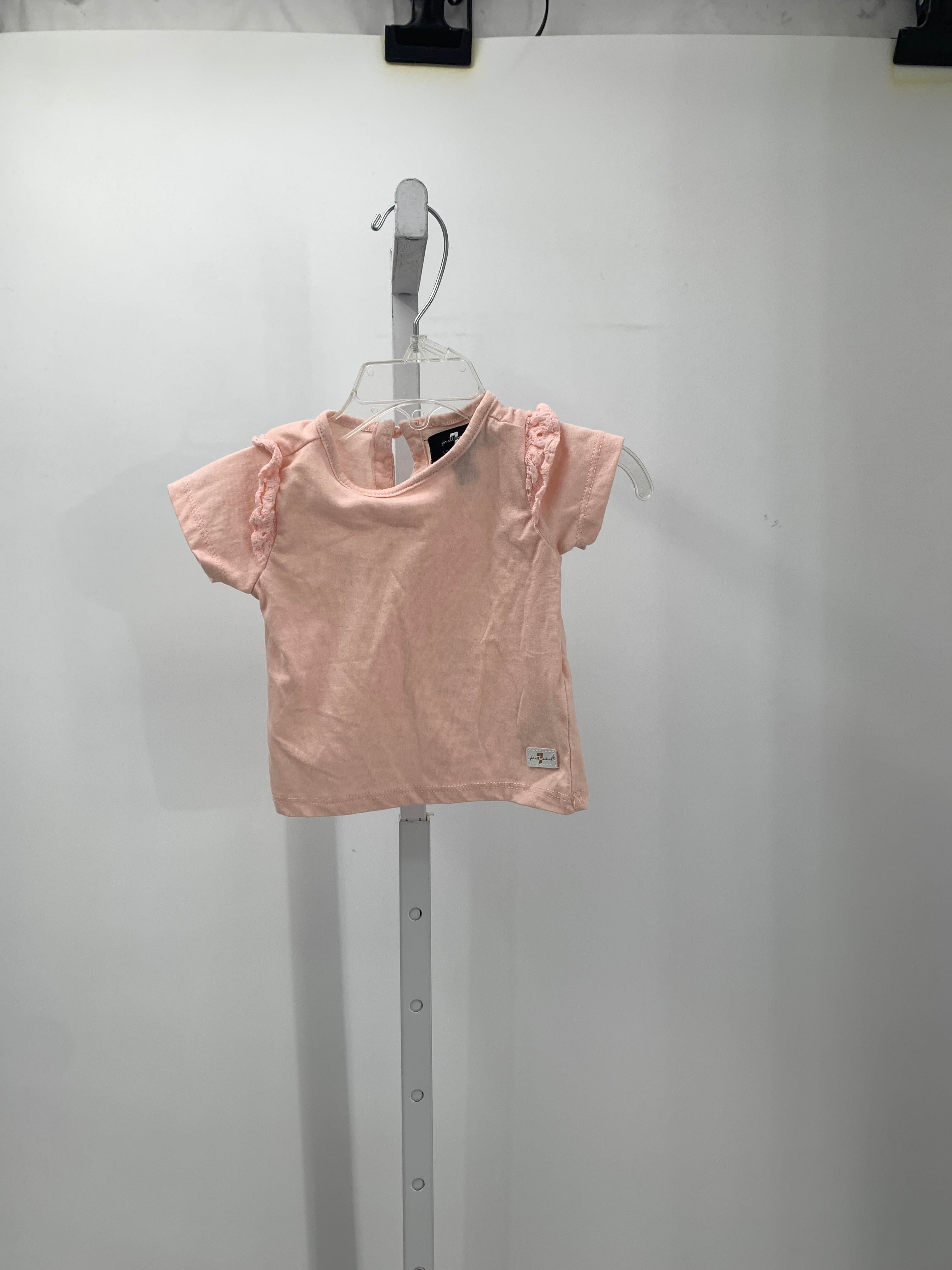 Seven Apparel Size 12 Months Girls Short Sleeve Shirt