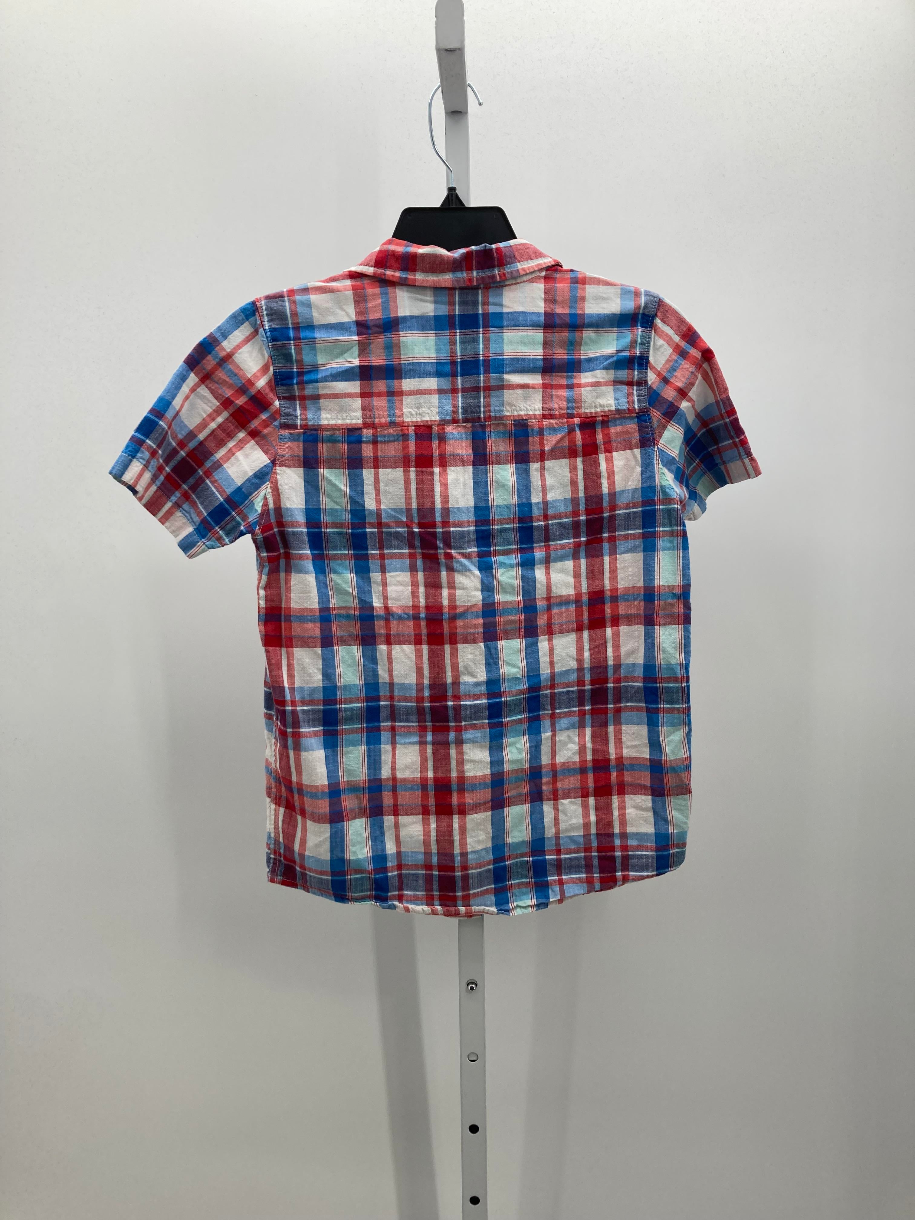 BLUE WHITE PLAID