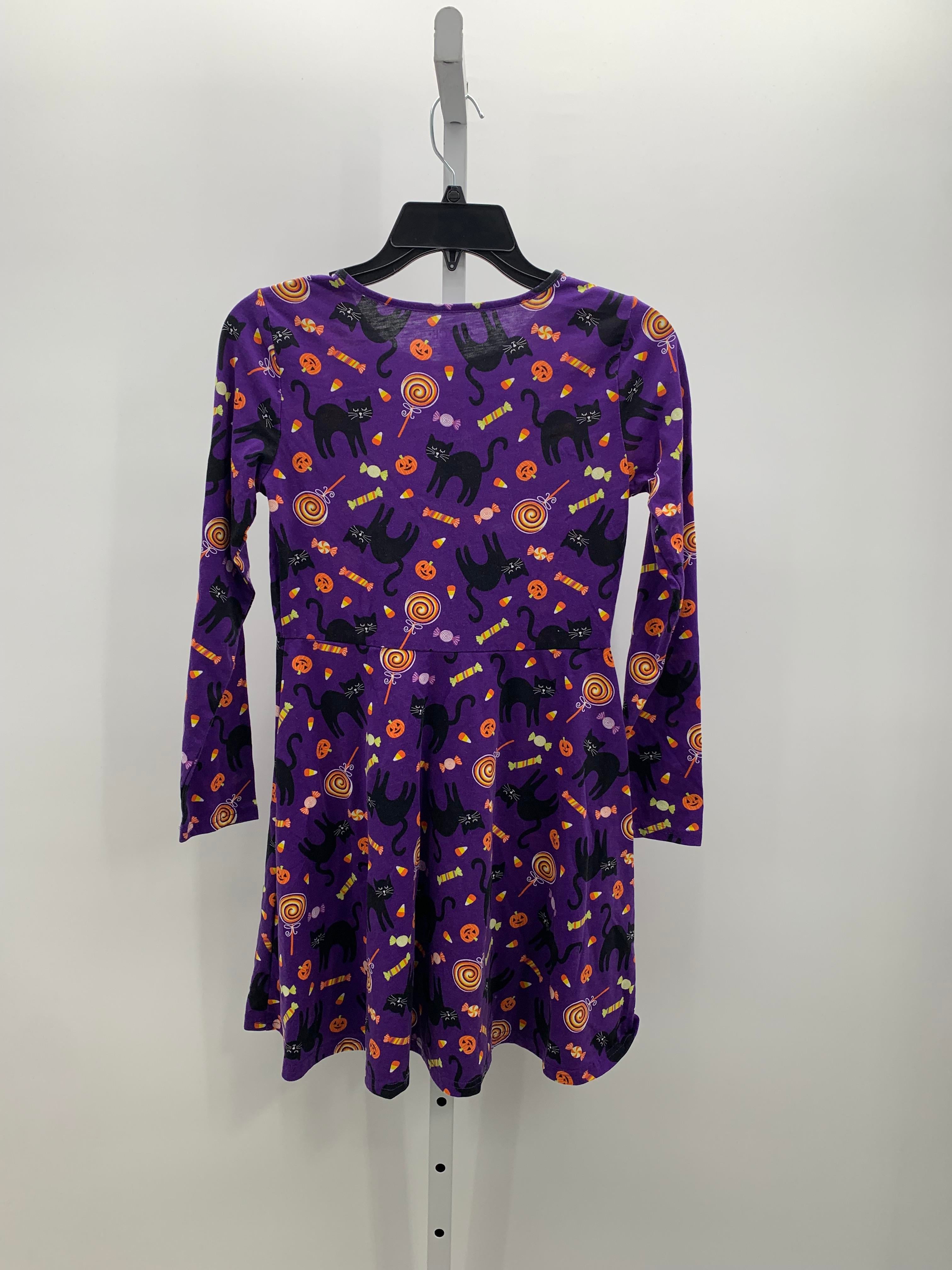 LONG SLV DRESS CATS AND CANDY