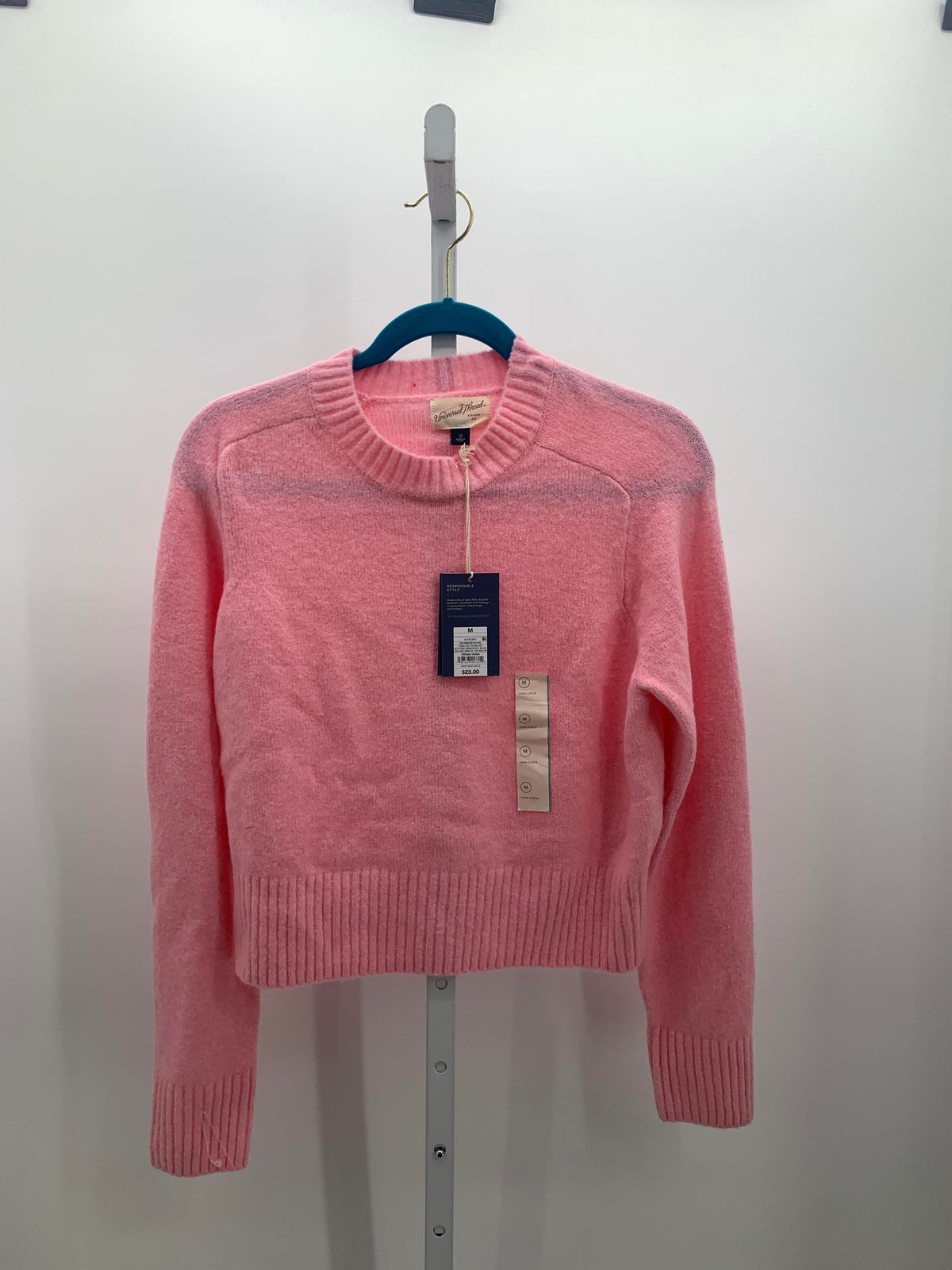 Universal Thread Size Medium Misses Long Slv Sweater