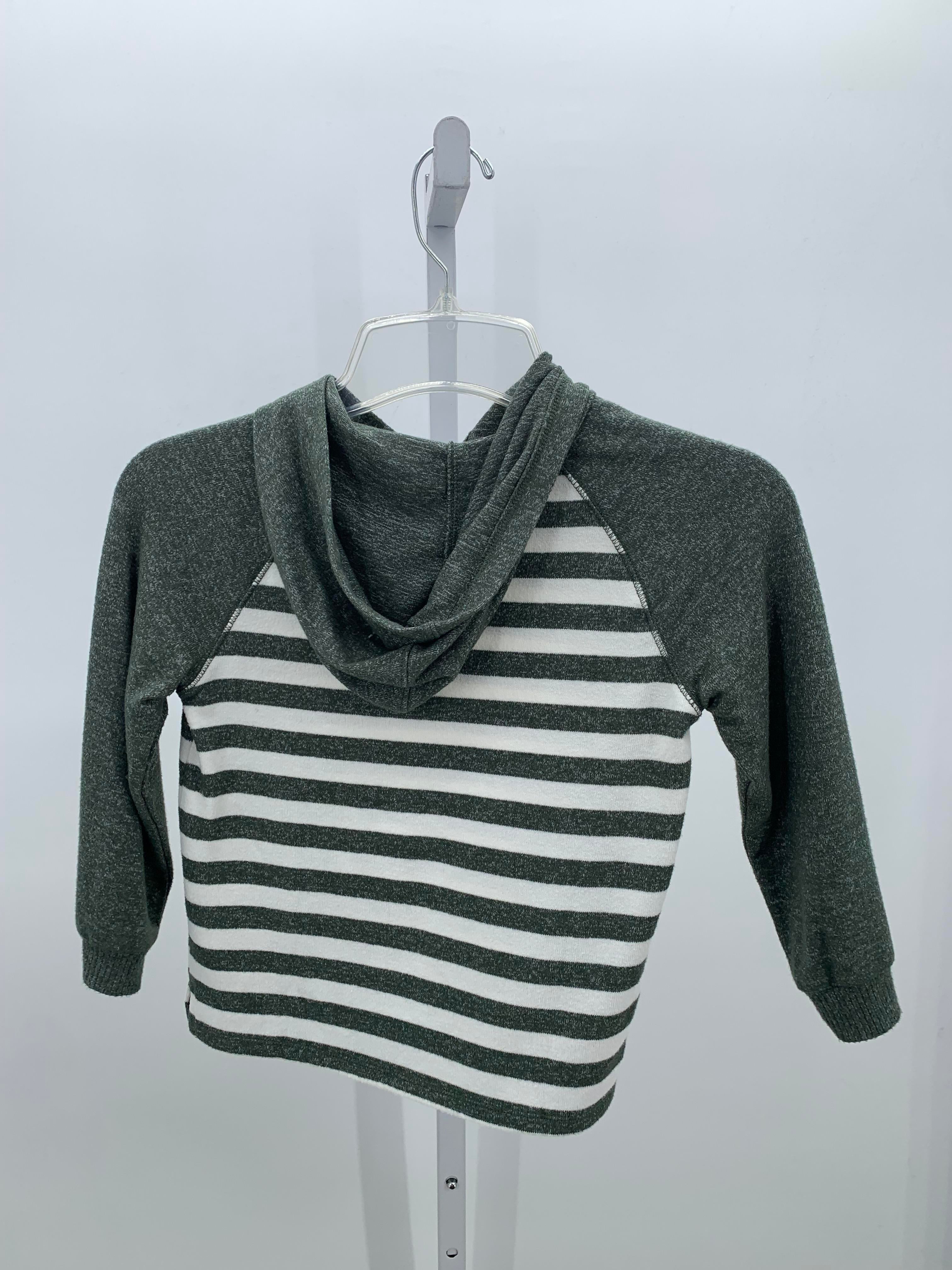 WHITE STRIPES HOODED