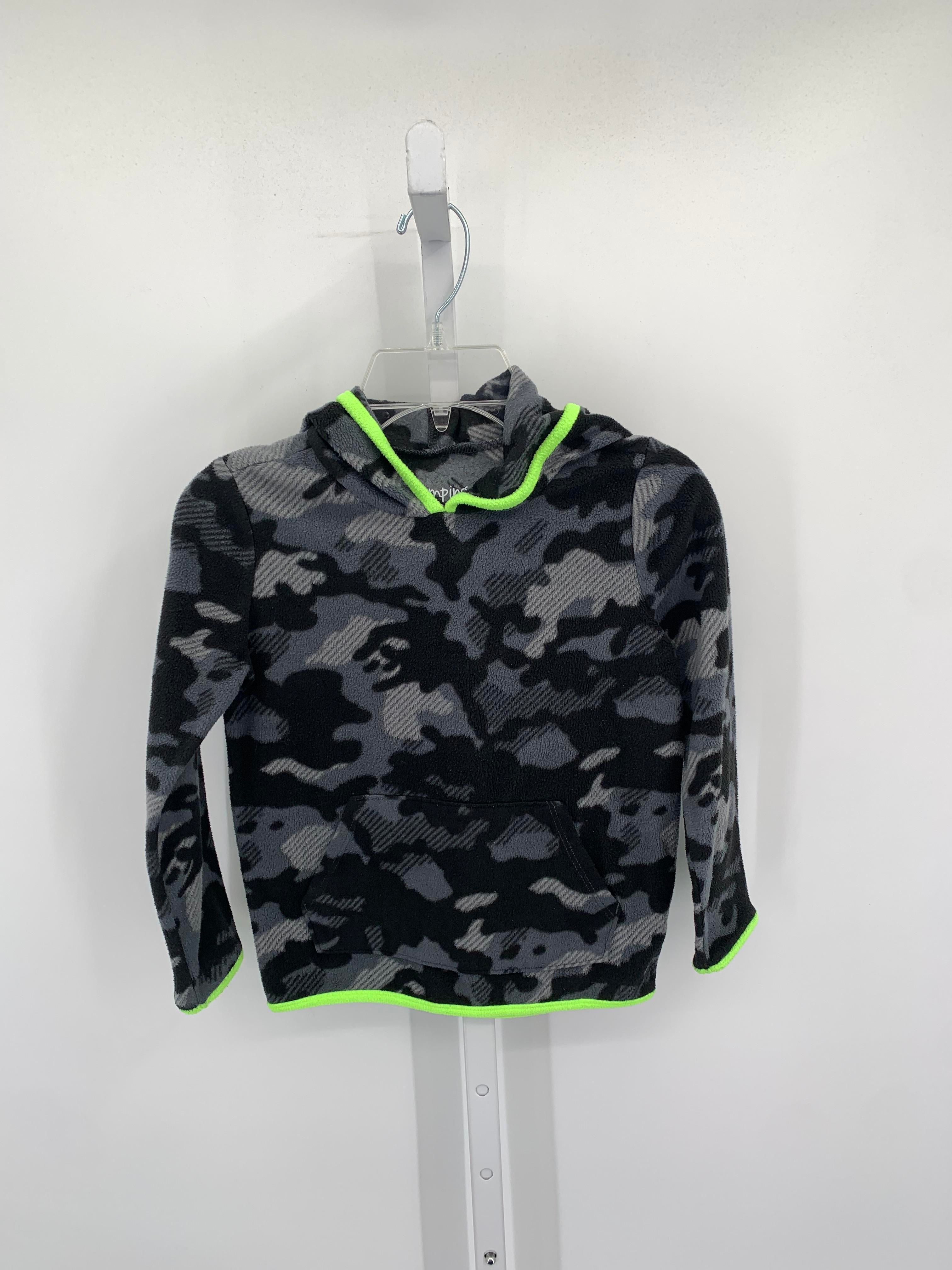 CAMO HOODED FLEECE