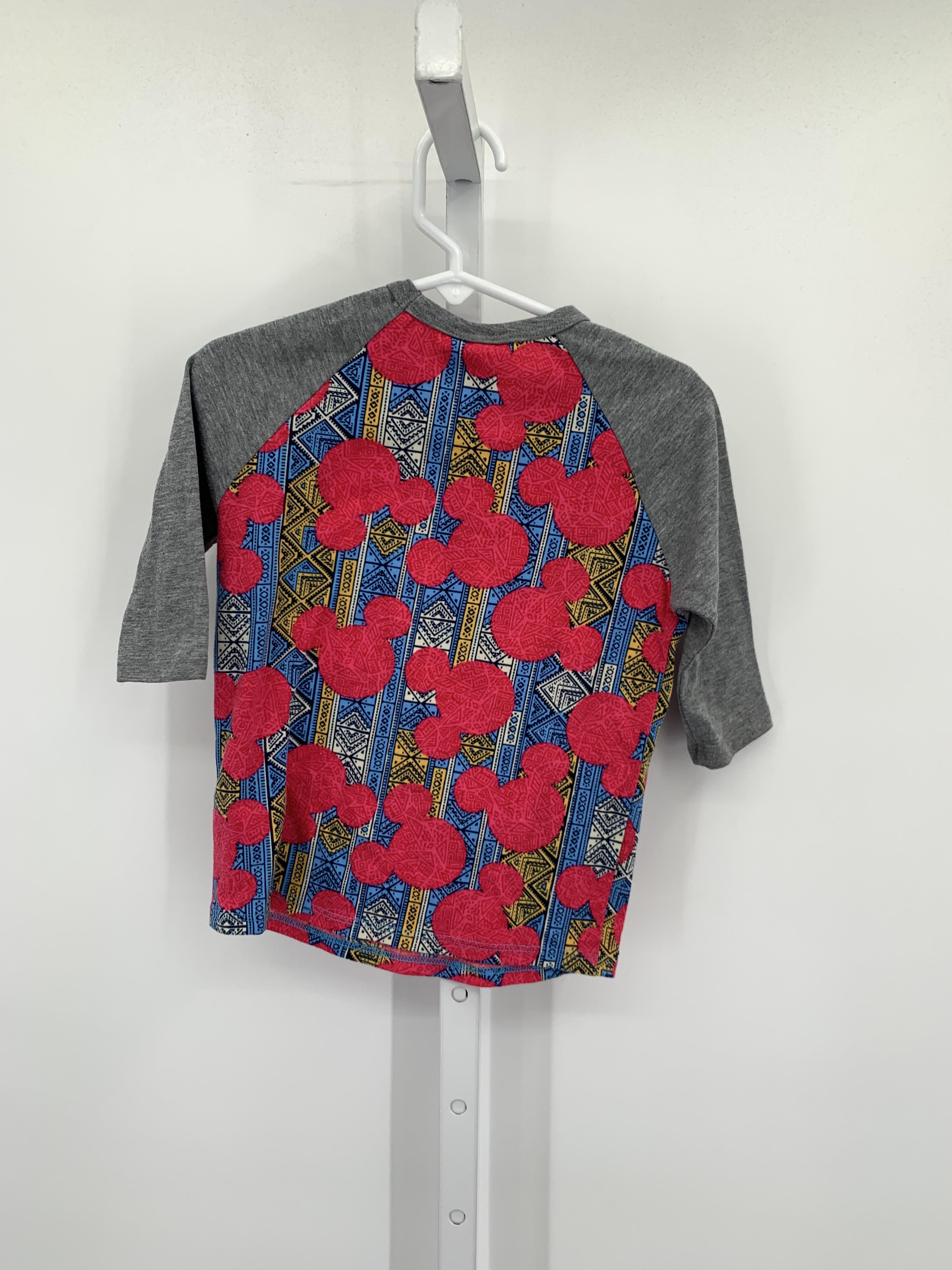 Lularoe Size 2 Girls 3/4 Sleeve Shirt