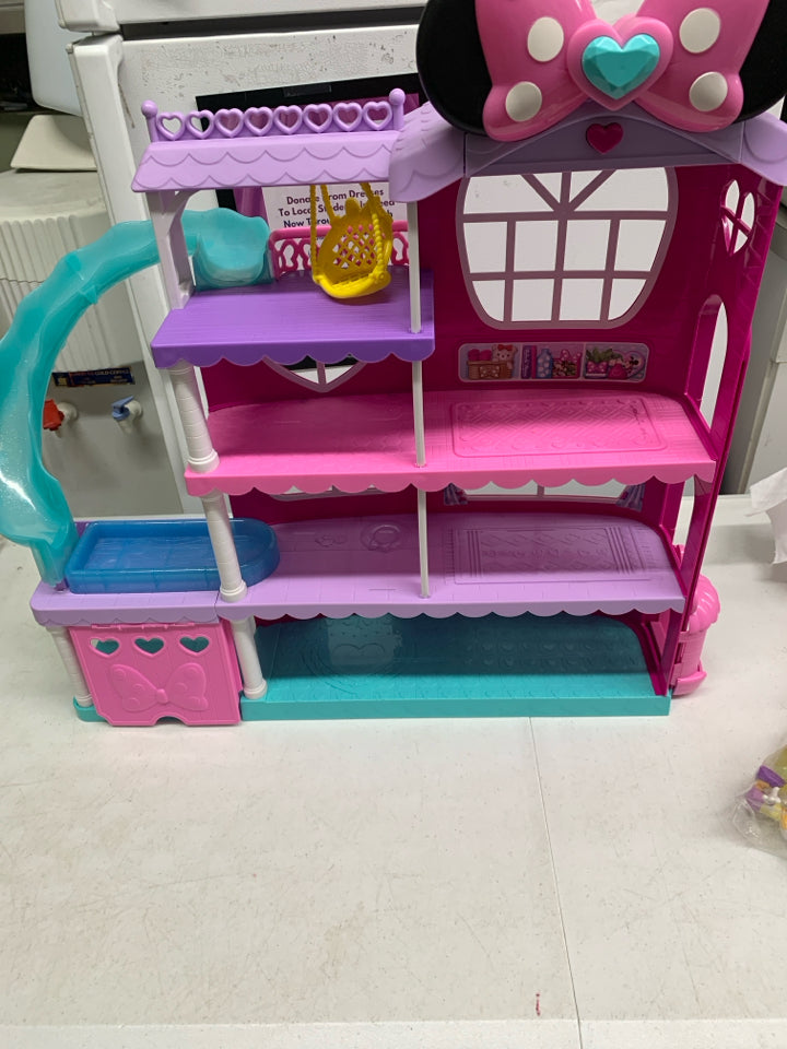 Disney Junior Minnie Mouse Ultimate Mansion 22-inch Playset * with accessories