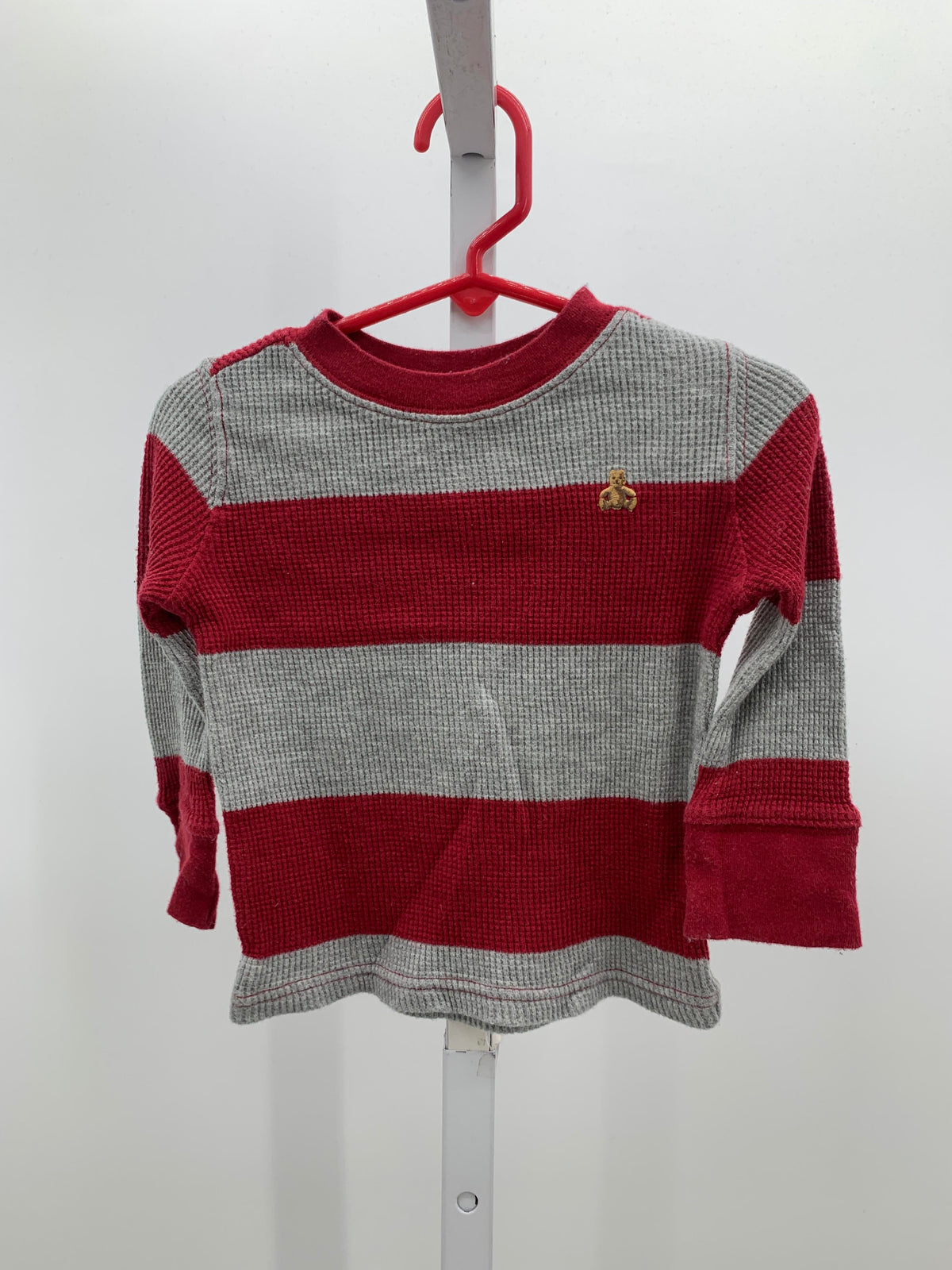 GREY STRIPES WAFFLE KNIT