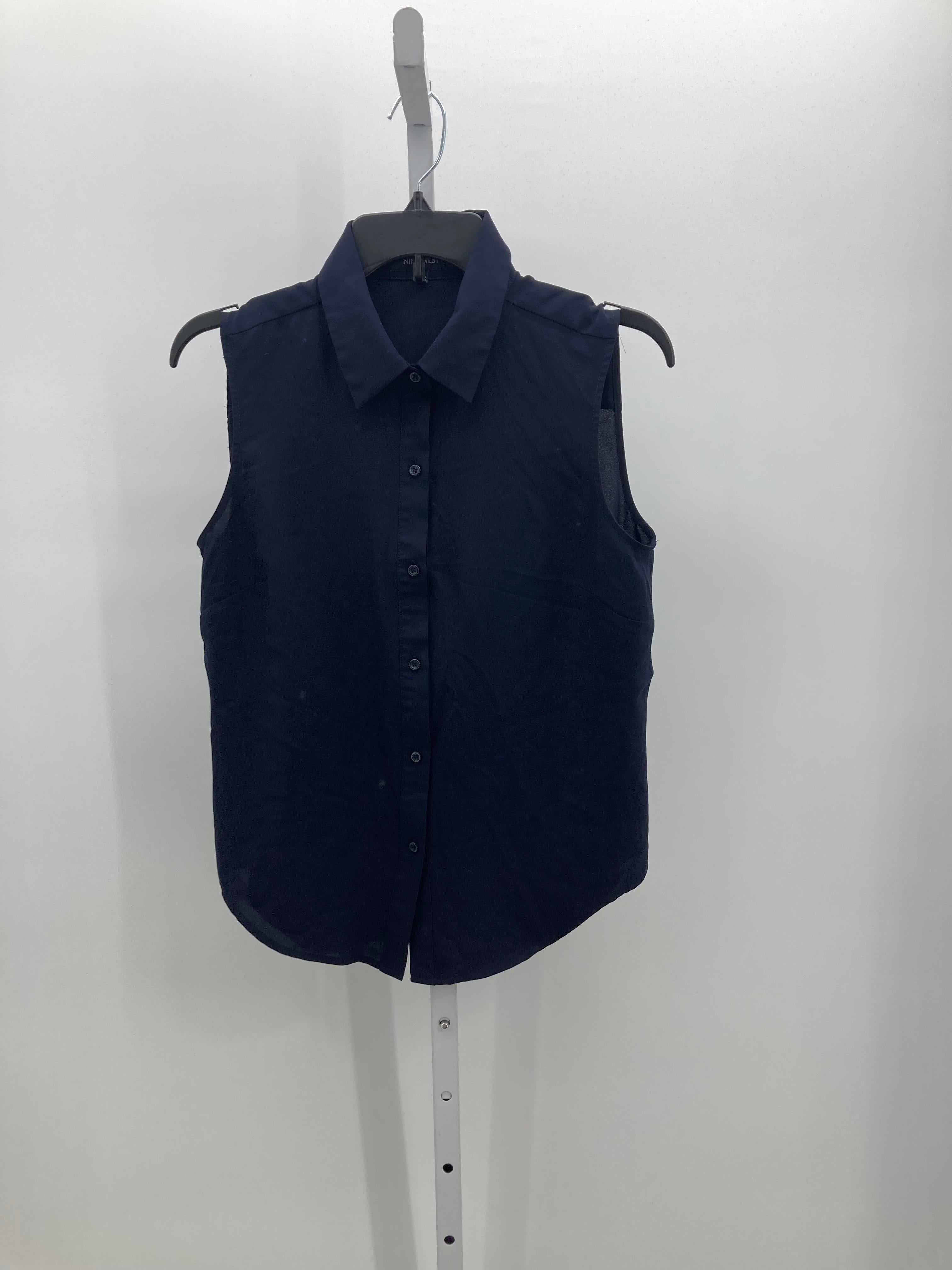 Nine West Size 8 Misses Sleeveless Shirt