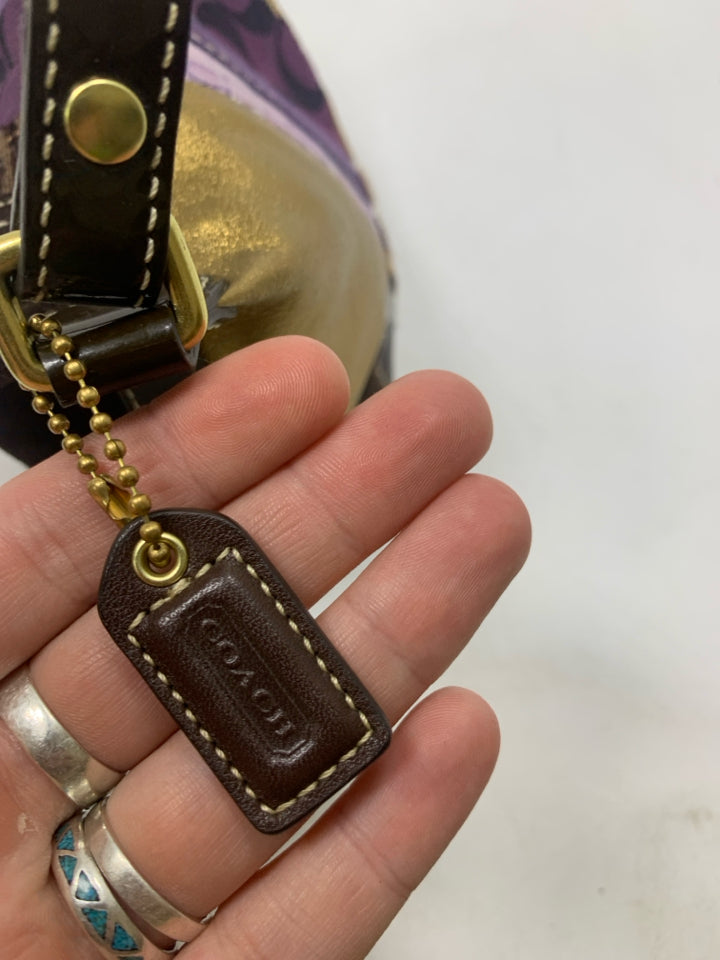 Vintage Y2K Coach Mini Demi Signature Patchwork Handbag