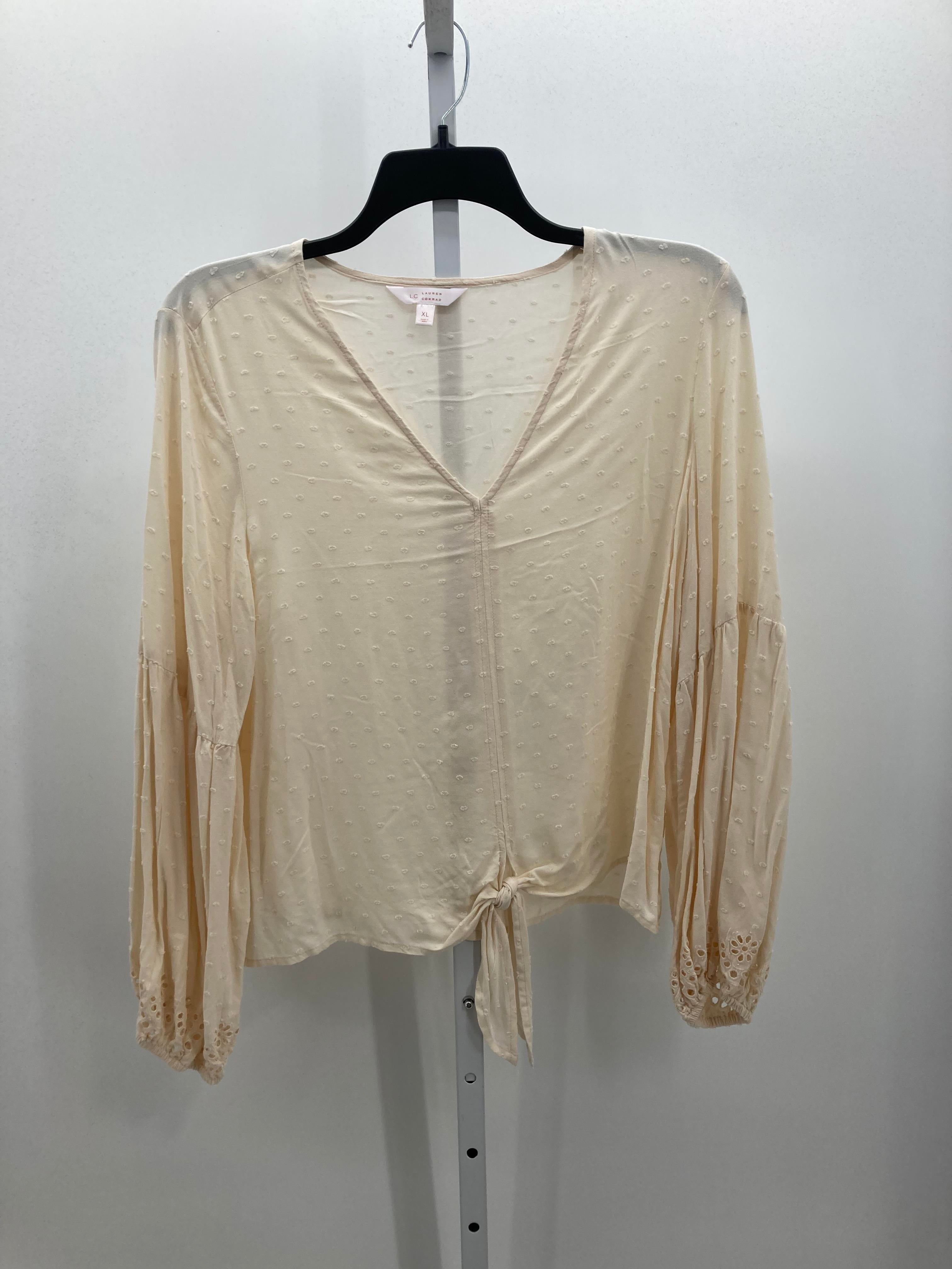 Lauren Conrad Size Extra Large Misses Long Sleeve Shirt