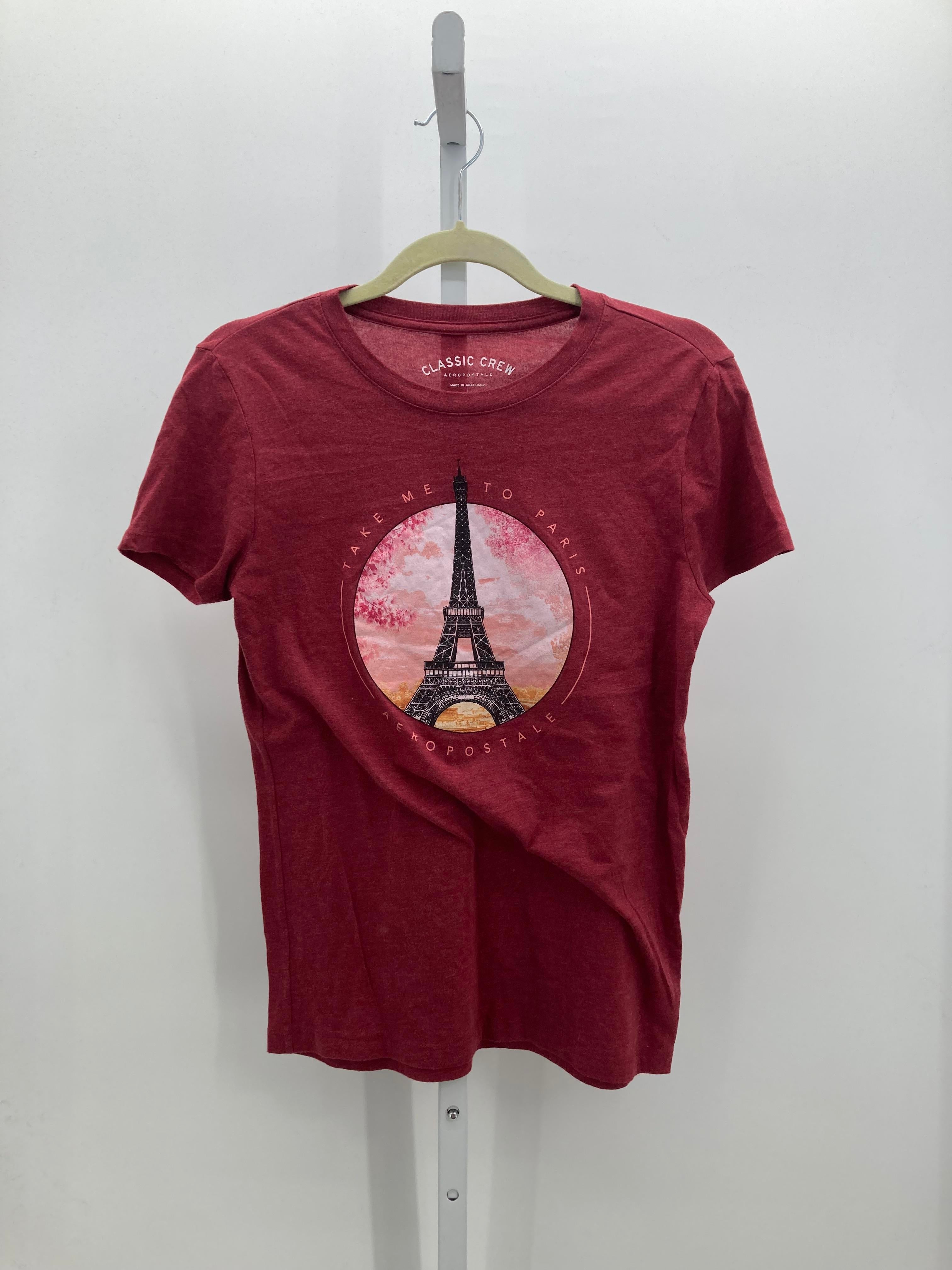 Aeropostale Size Large Juniors Short Sleeve Shirt