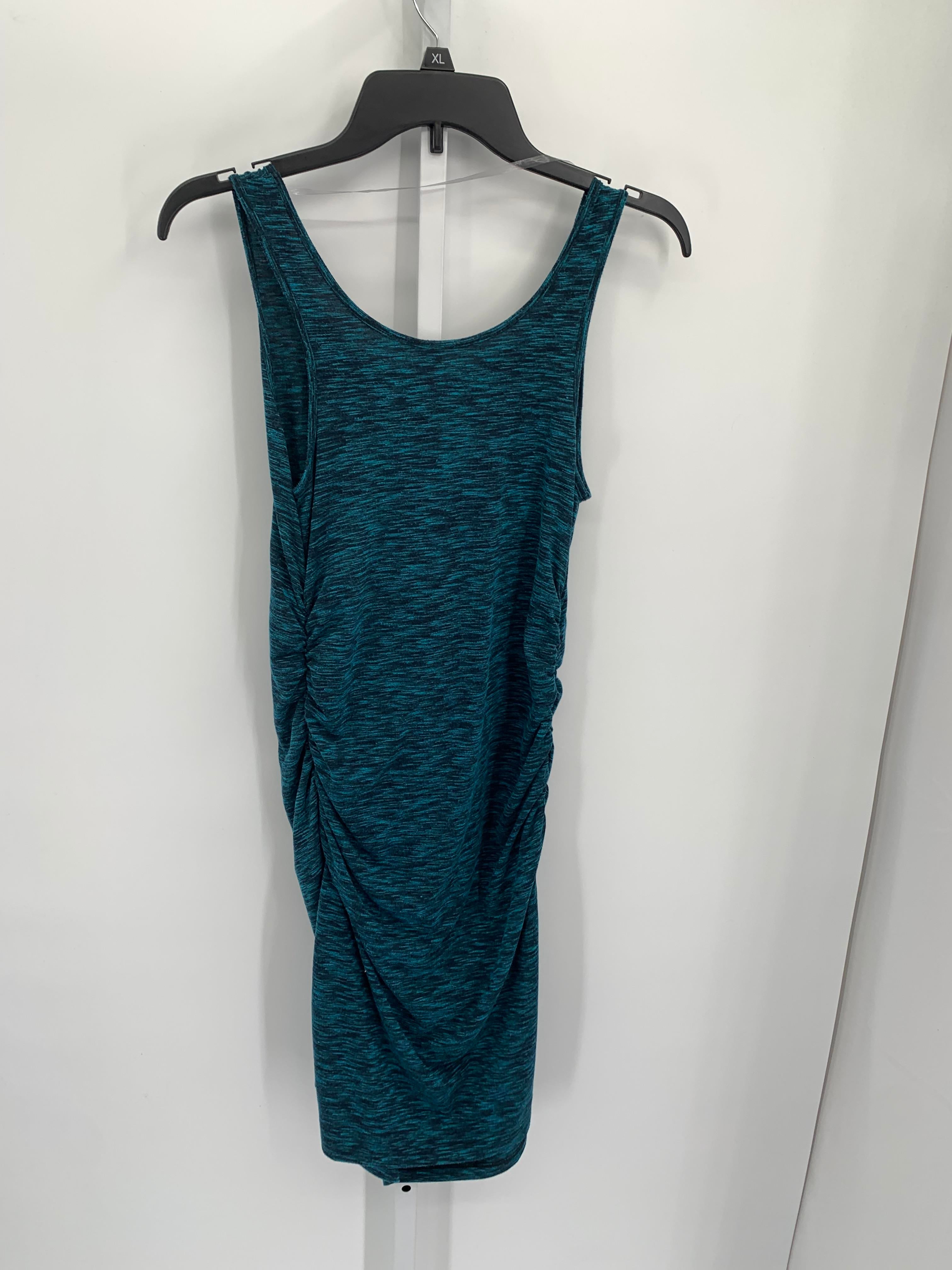 Liz Lange Blue Size X Small Maternity Sleeveless Dress