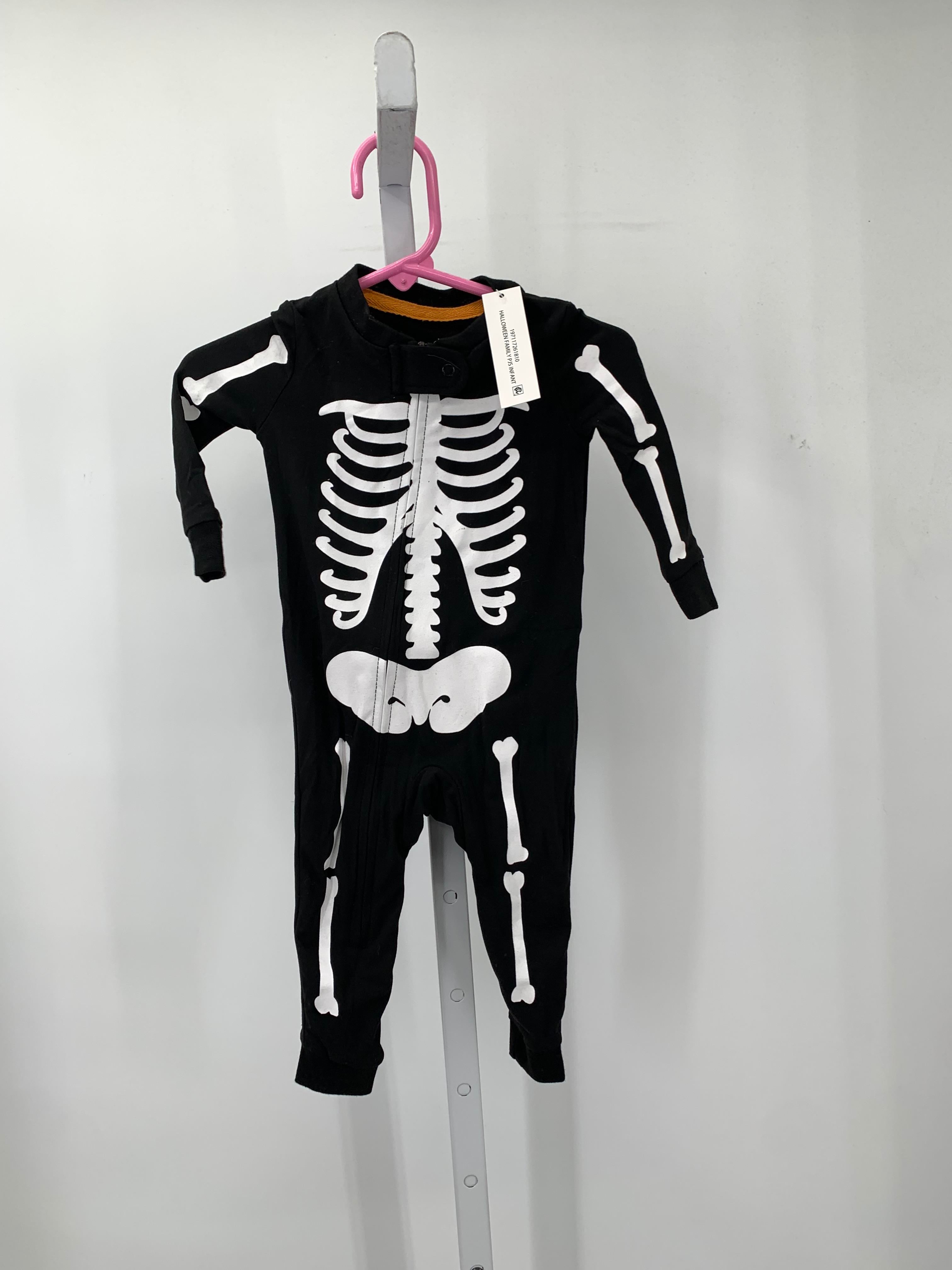 NEW LONG SLV ROMPER SKELETON.