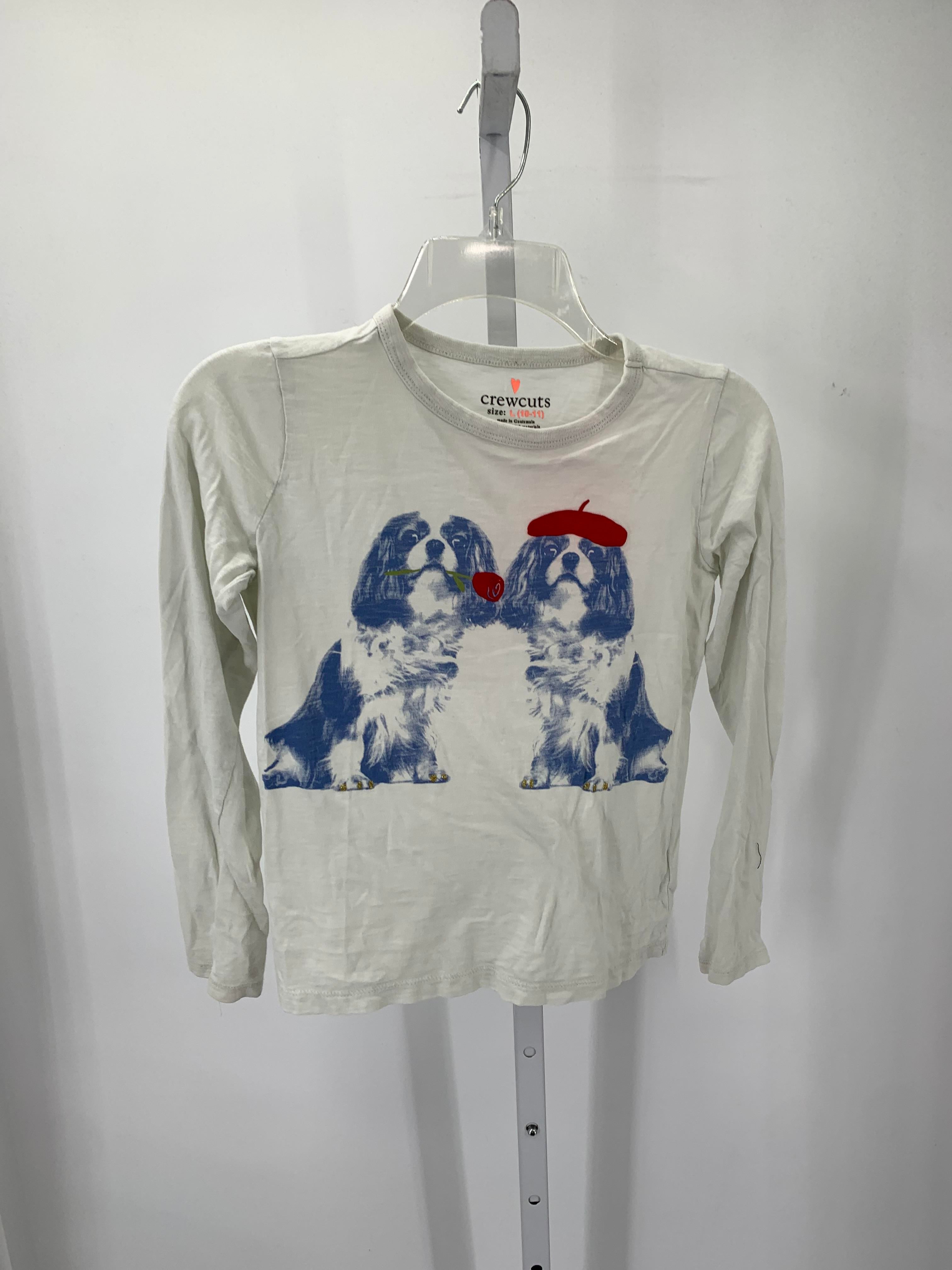 crewcuts Size 10-12 Girls Long Sleeve Shirt