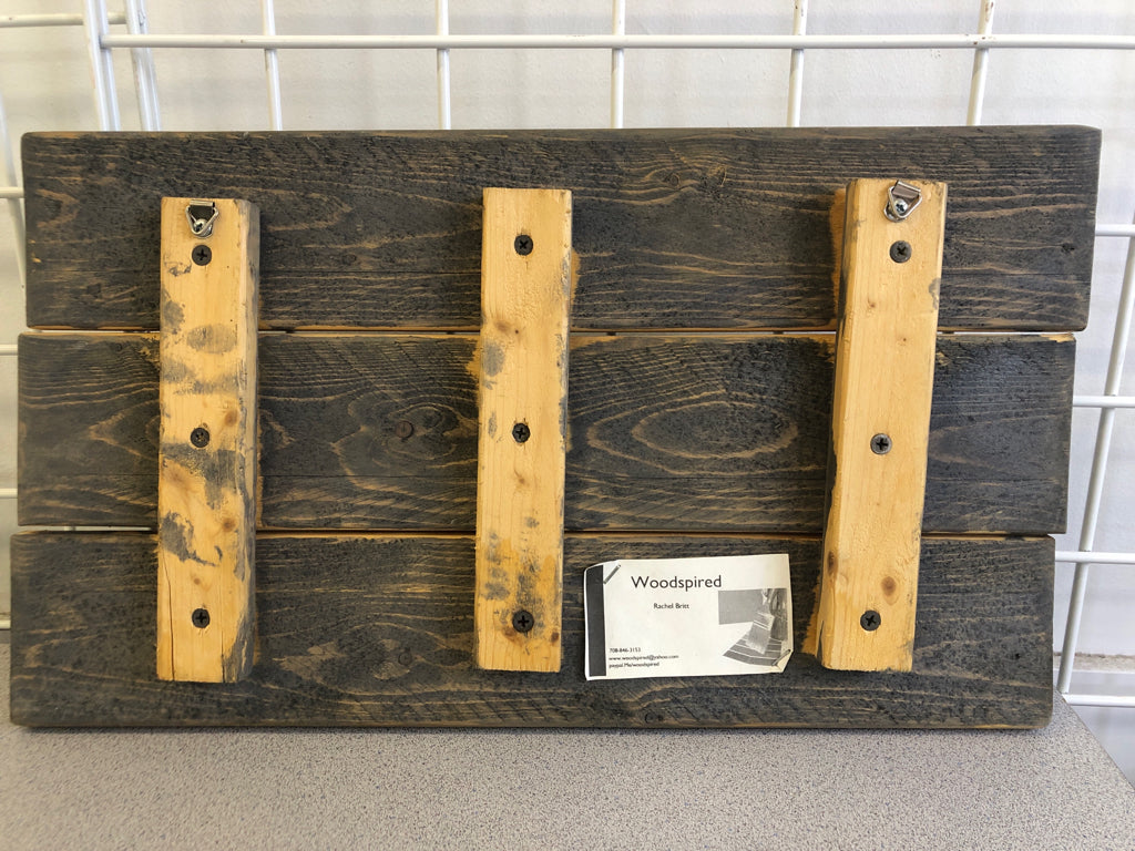 MANY HAVE EATEN HERE- WOOD WALL ART.