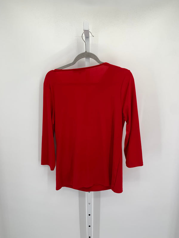 Catherine Malandrino Size Large Misses 3/4 Sleeve Shirt