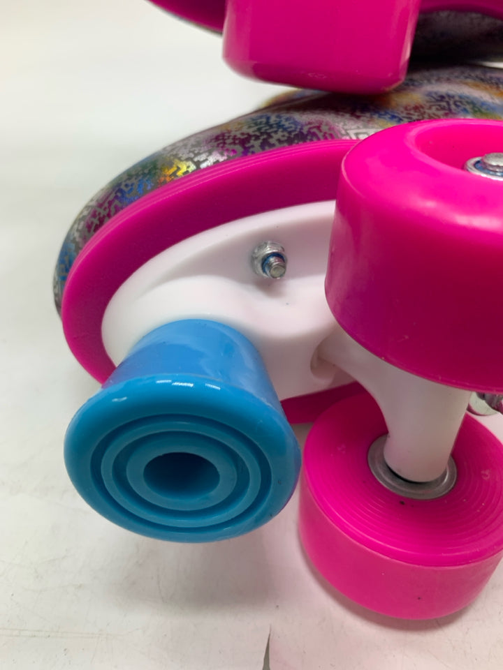 Rainbow Metallic Roller Skates Size ( 9M ) - NWOT