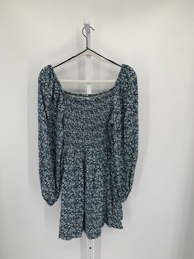 Gap Size Large Misses Long Sleeve Dress