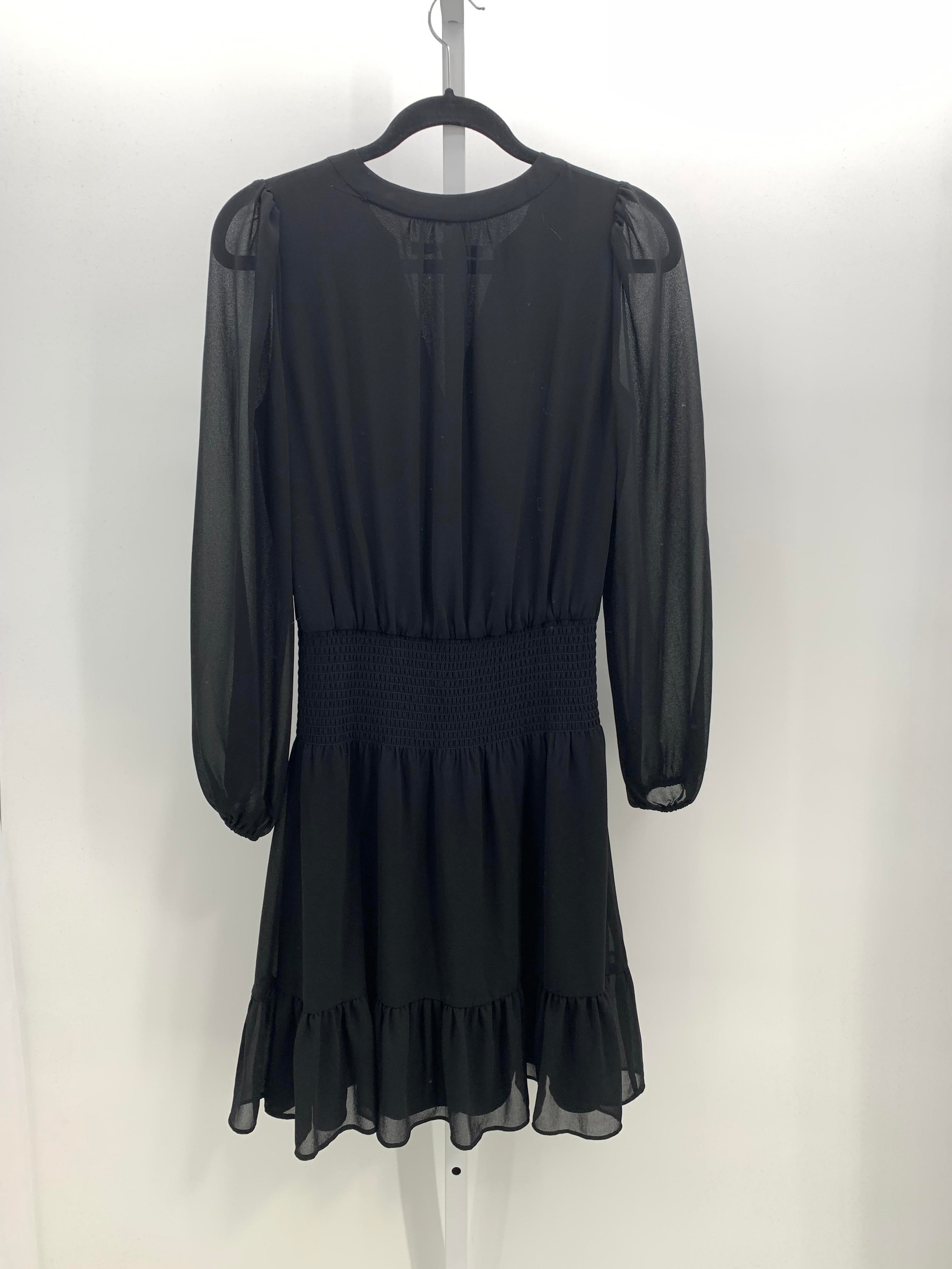 White House Black Size X Small Misses Long Sleeve Dress