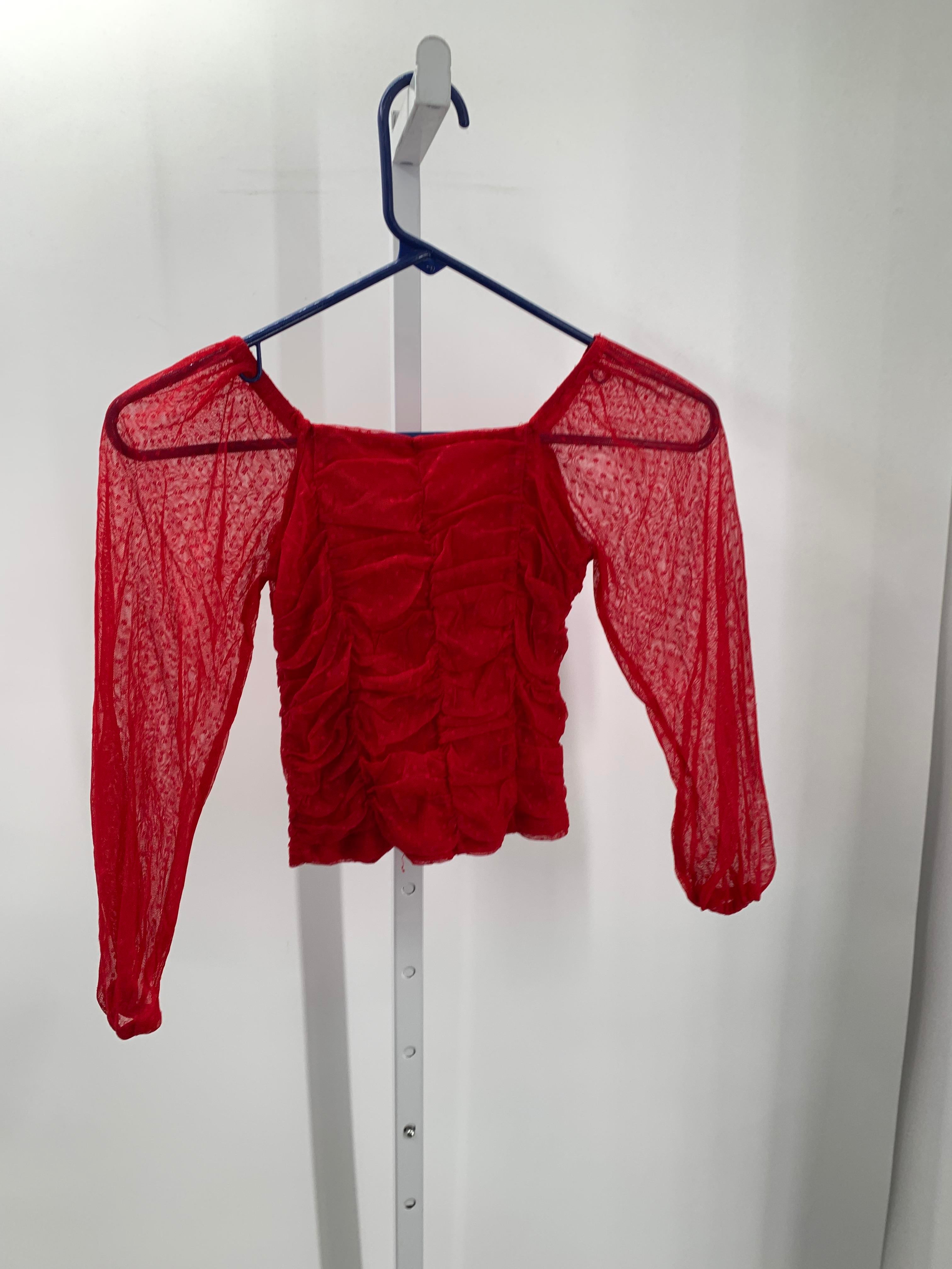 Art Class Size 6/6X Girls Long Sleeve Shirt