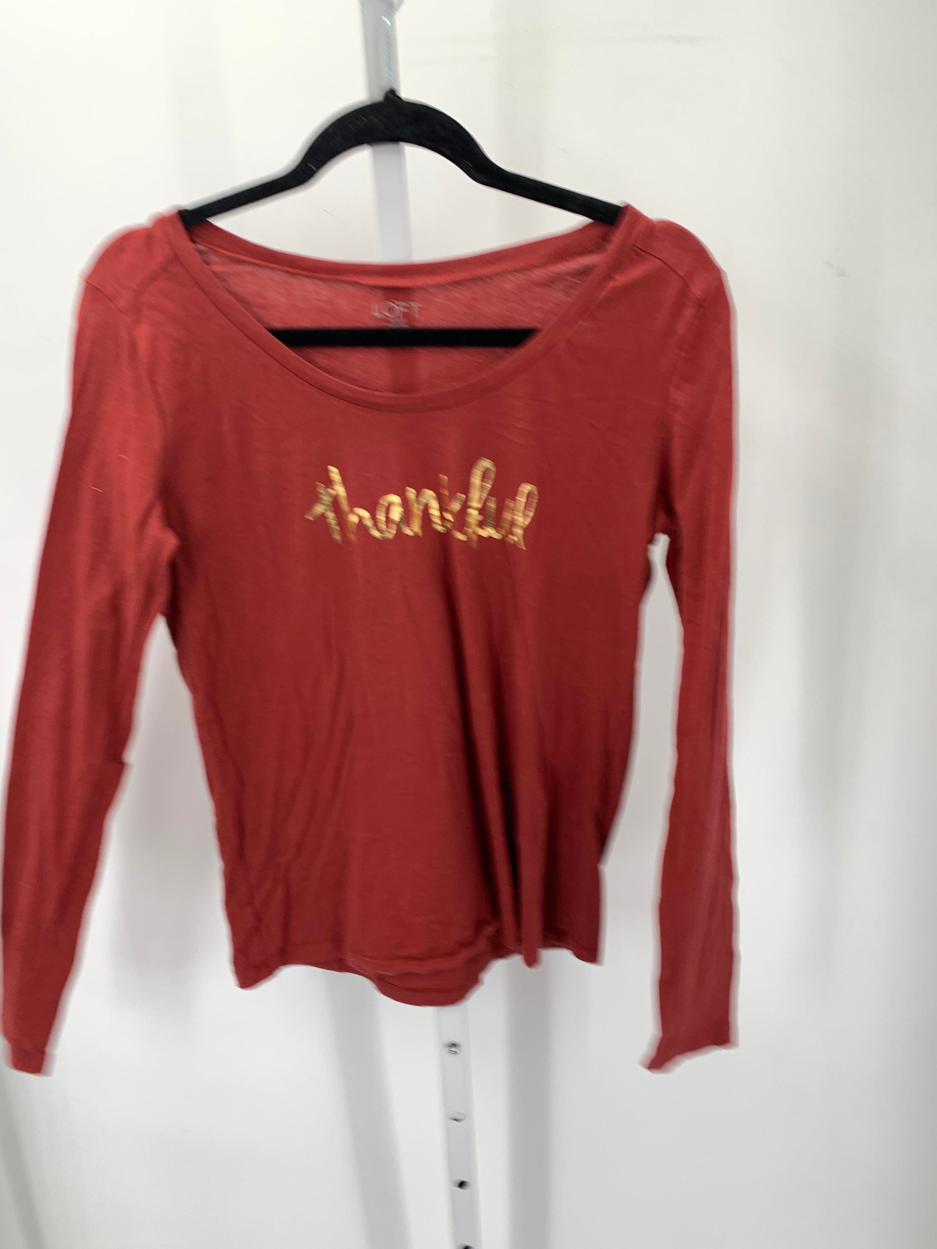 Loft Size Small Misses Long Sleeve Shirt