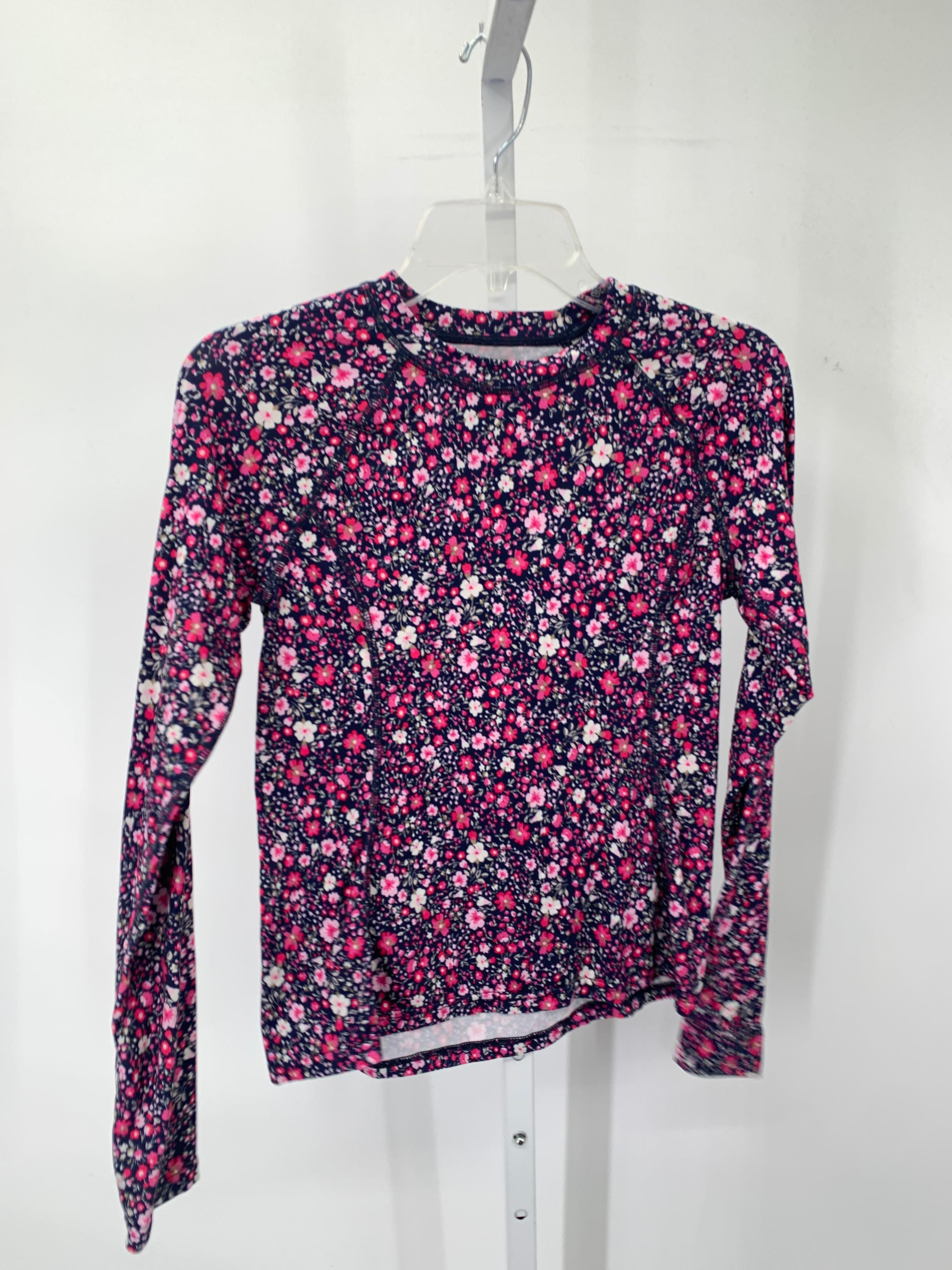 Lands End Size 14 Girls Long Sleeve Shirt