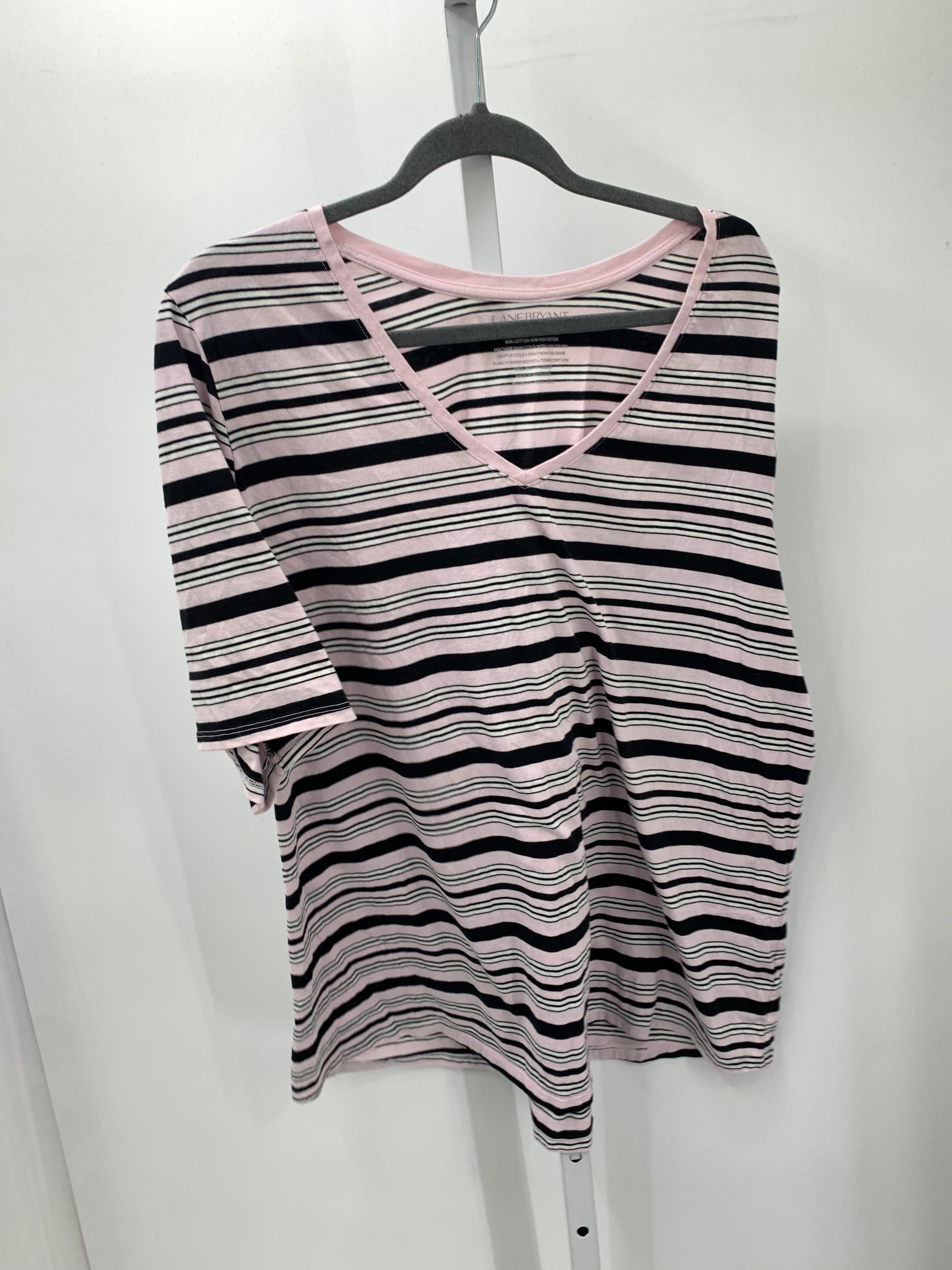 Lane Bryant Size 22/24 W Womens Short Sleeve Shirt
