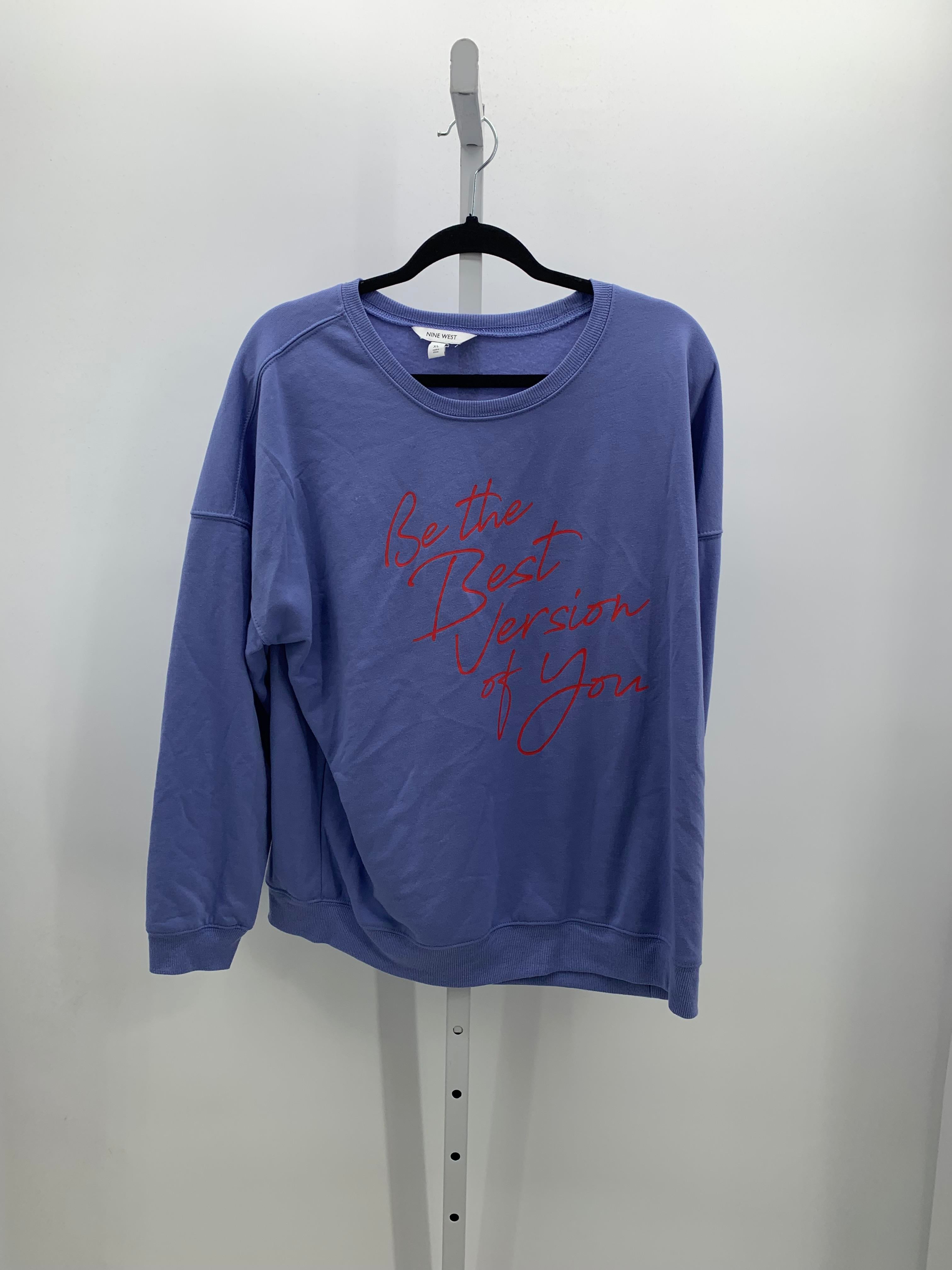 Nine West Size Extra Large Misses Long Sleeve Shirt