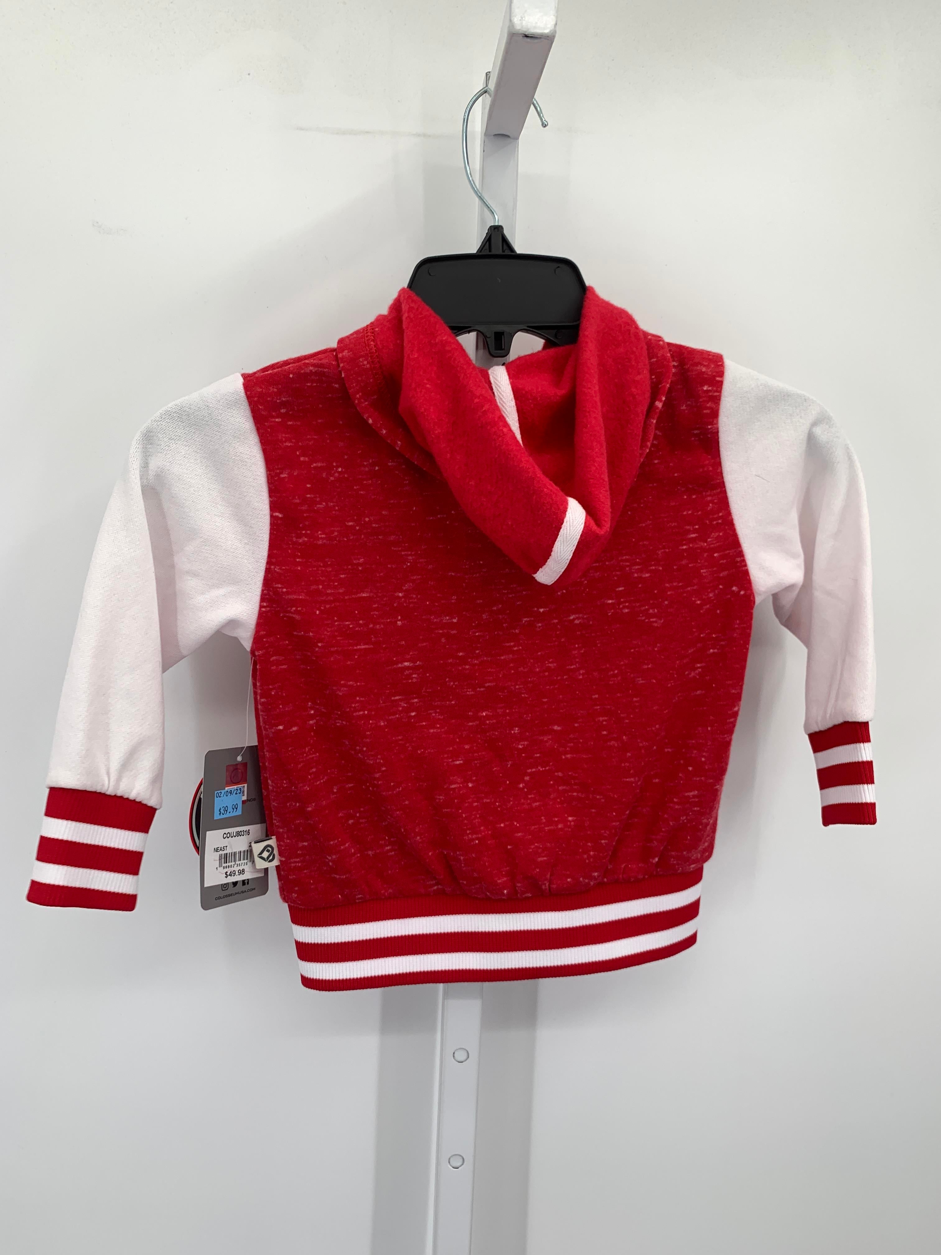 Colosseum Size 2T Girls Sweat Jacket