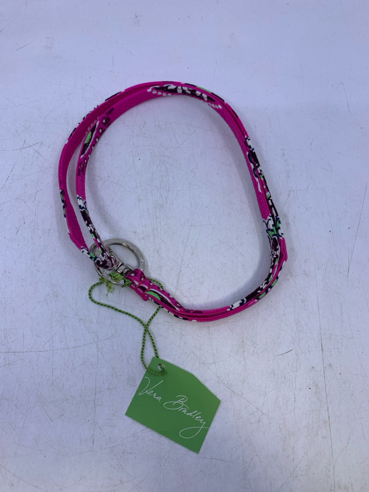 Vera Bradley Lanyard in Cupcakes Pink- New With Tags