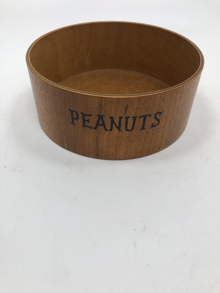 3PC WOOD SNACK BOWLS.