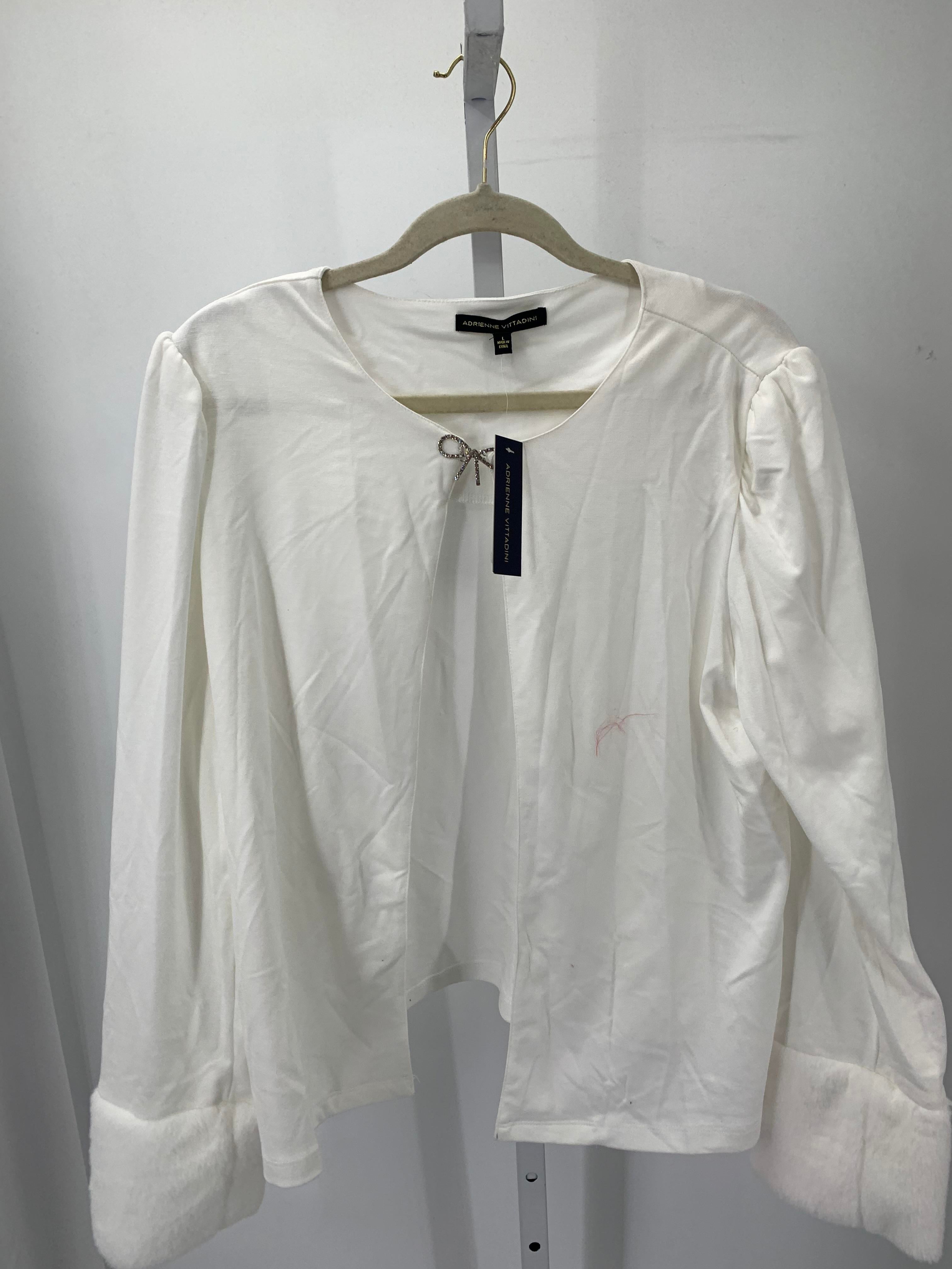 Adrienne Vittadini Size Large Misses Cardigan