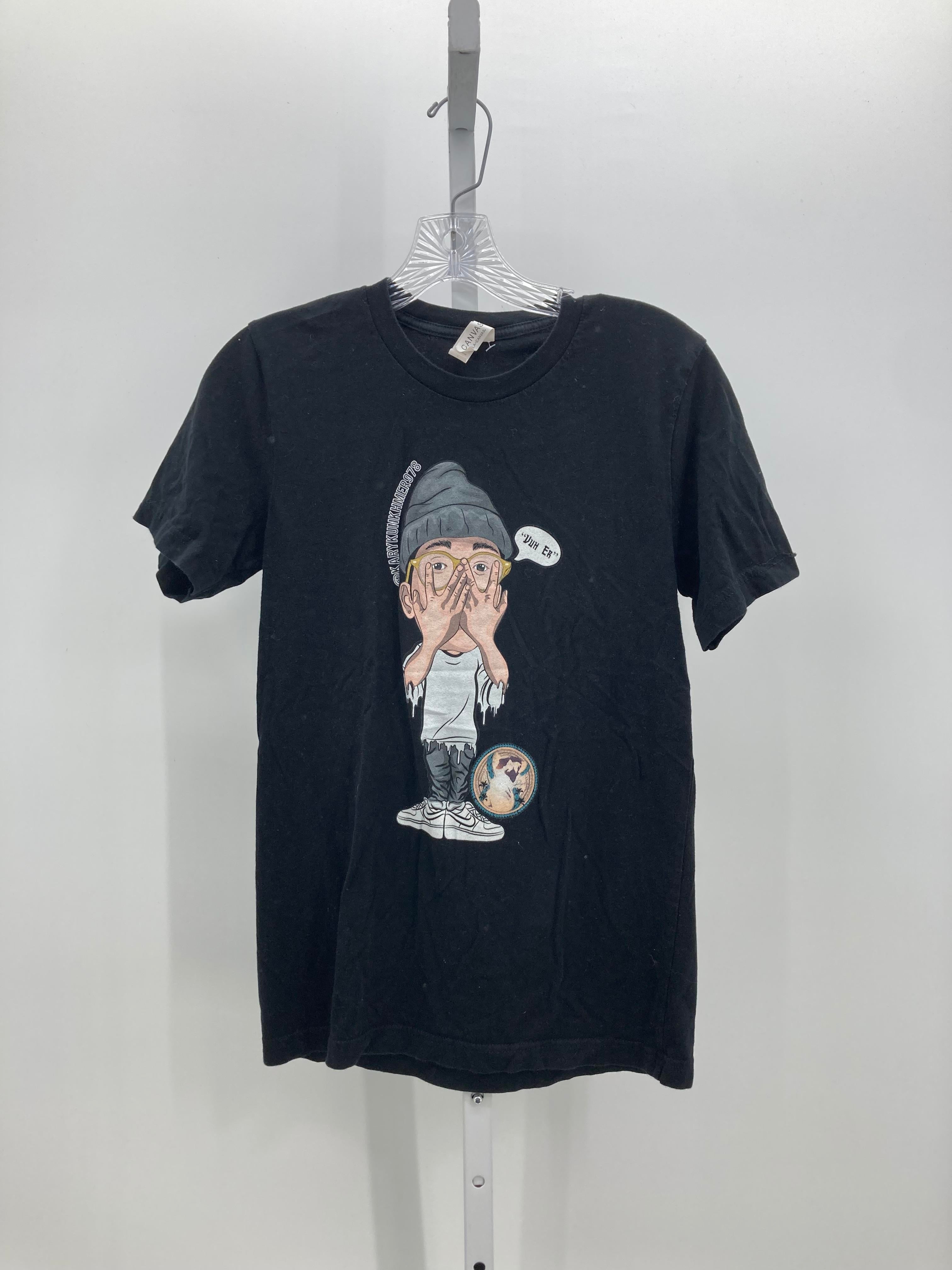 Canvas Size Small Misses Short Sleeve Shirt