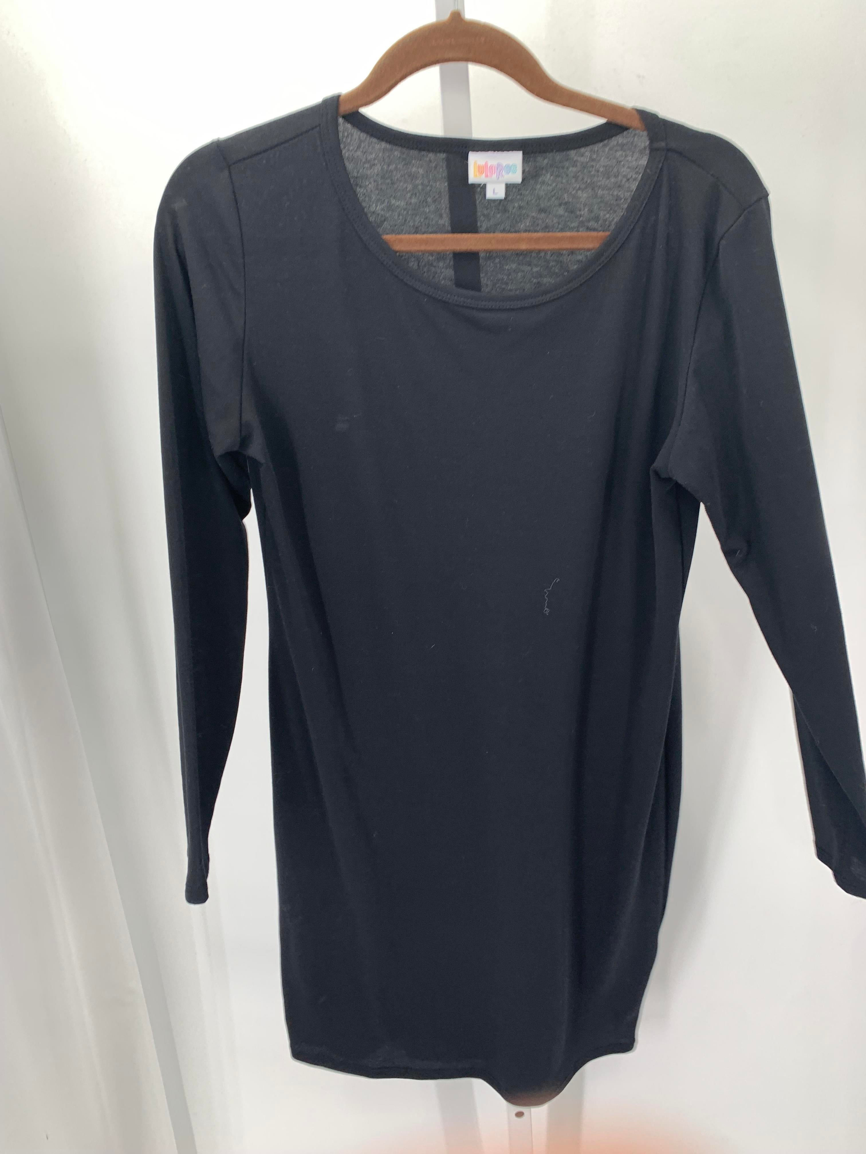 Lularoe Size Large Misses Long Sleeve Dress