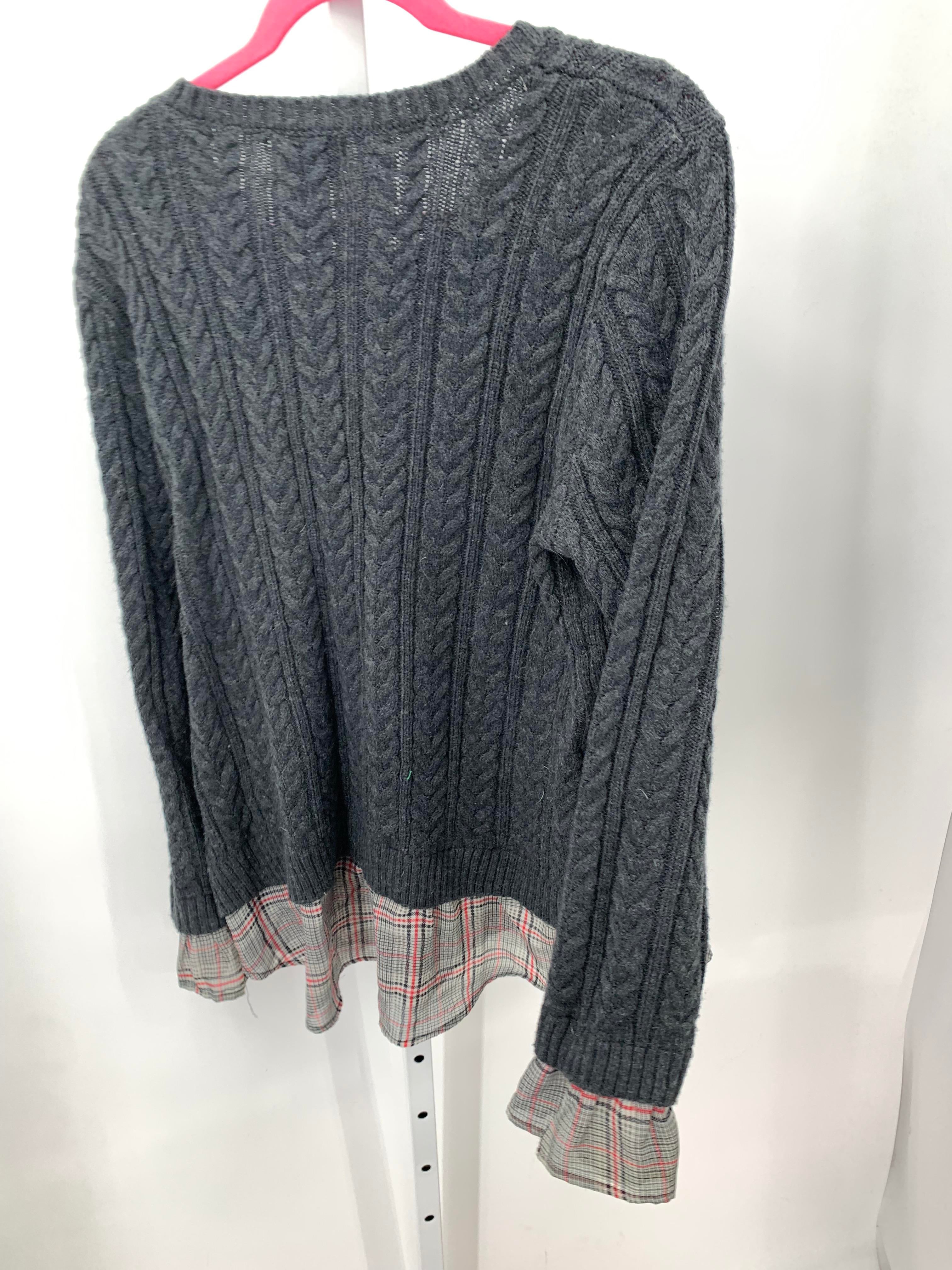 Elle Size Extra Large Misses Long Slv Sweater