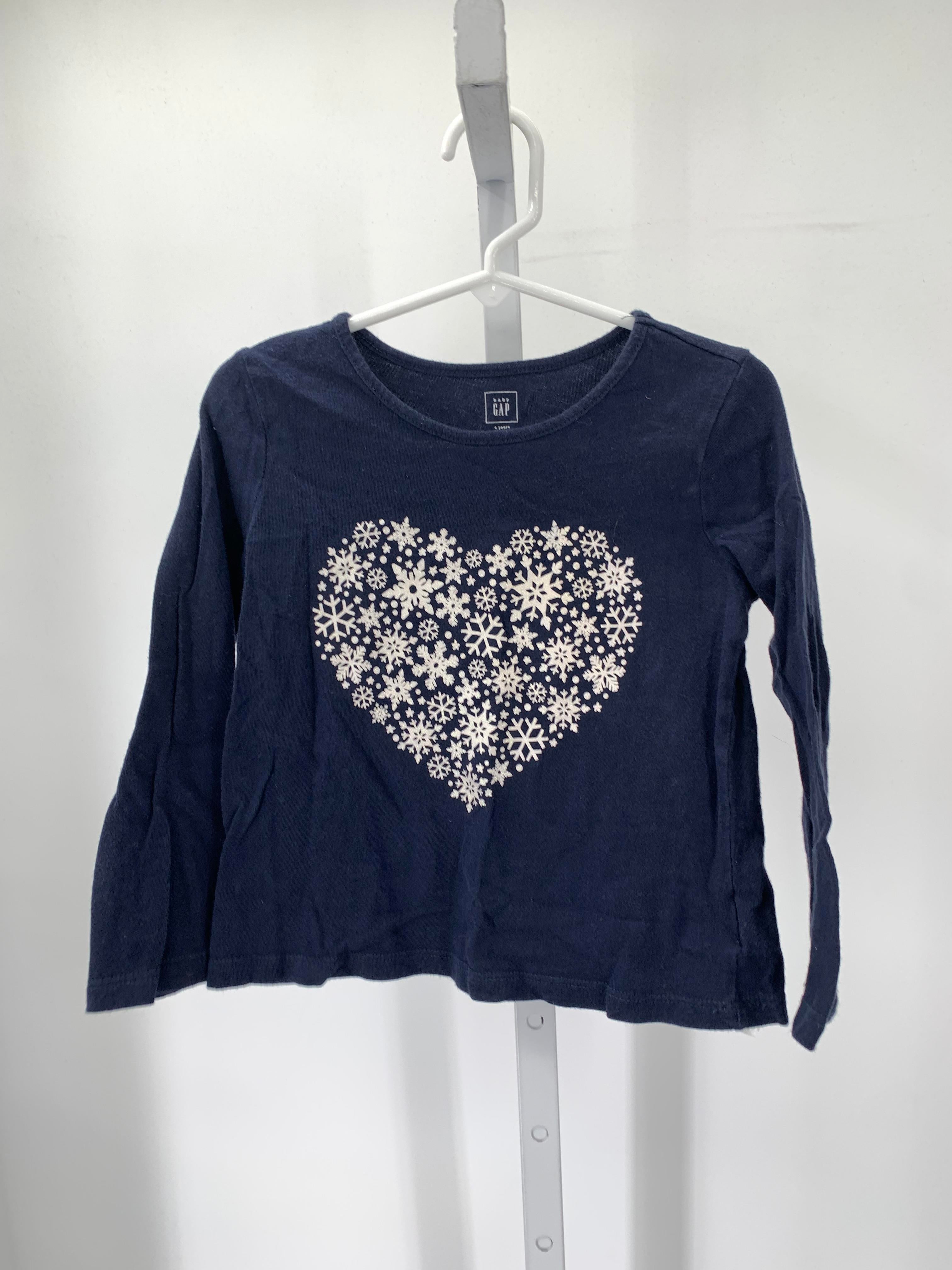 Baby Gap Size 4T Girls Long Sleeve Shirt