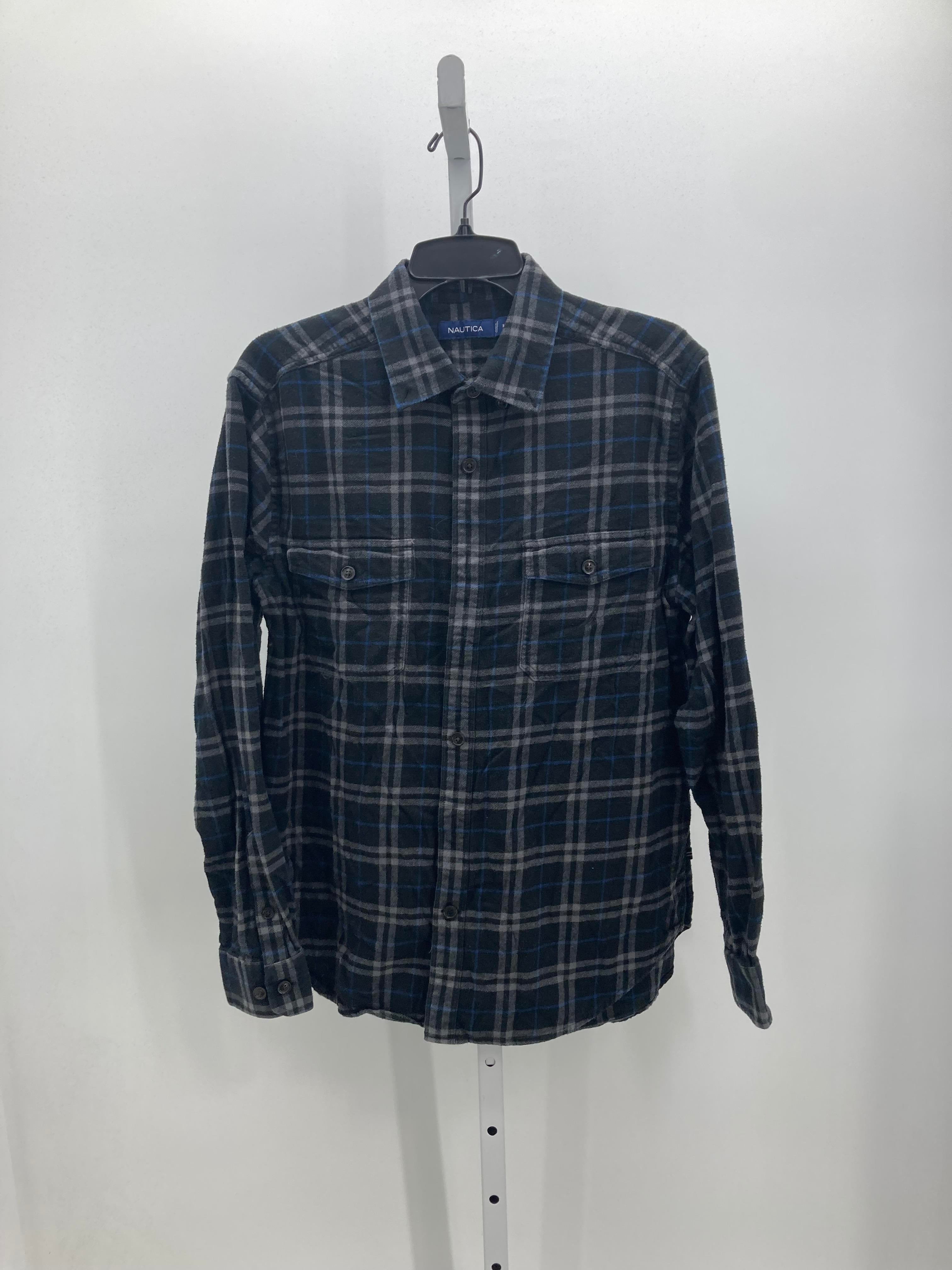 BLUE GREY PLAID