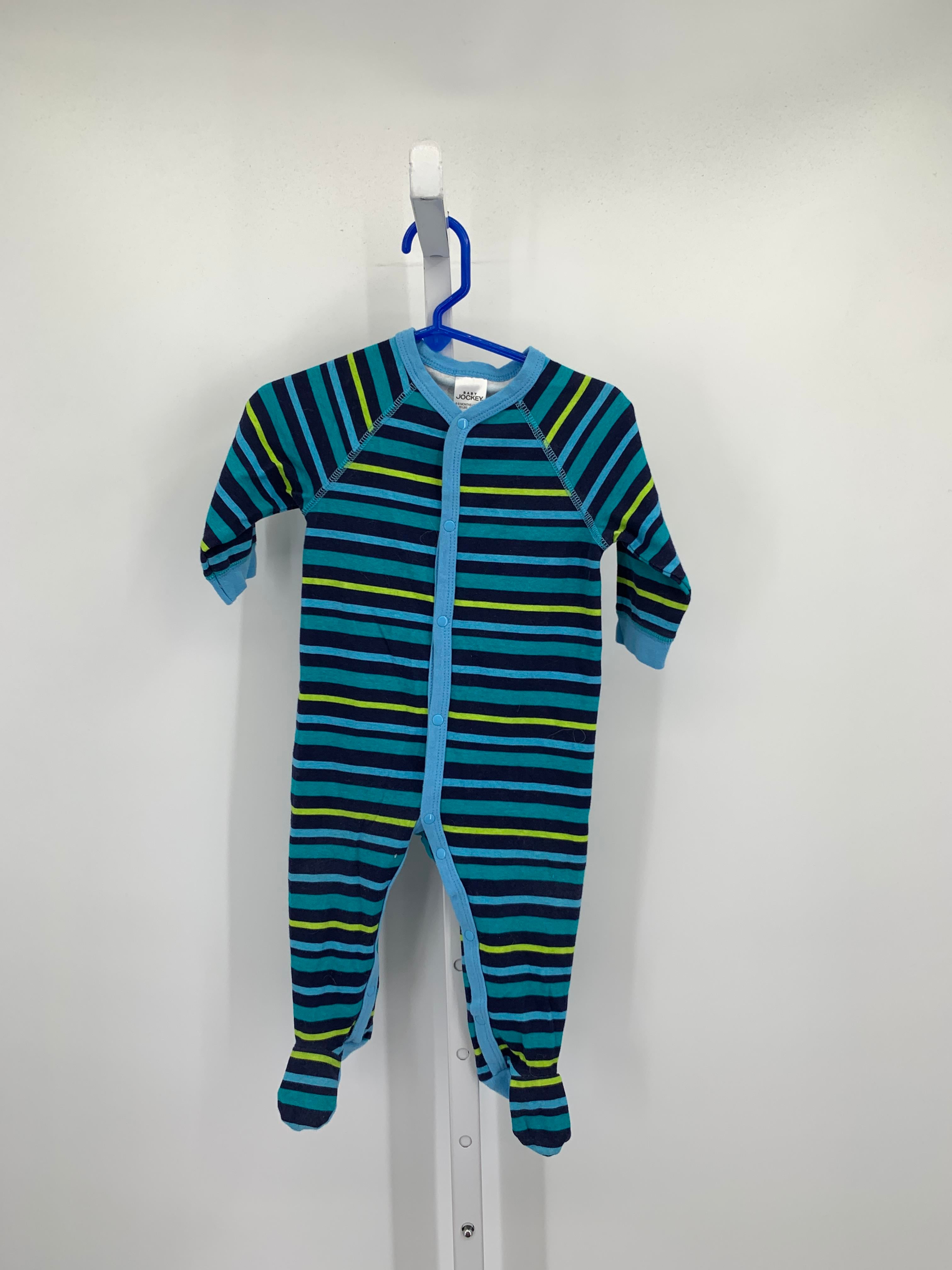 STRIPES TEAL/LIME - BABY JOCKEY