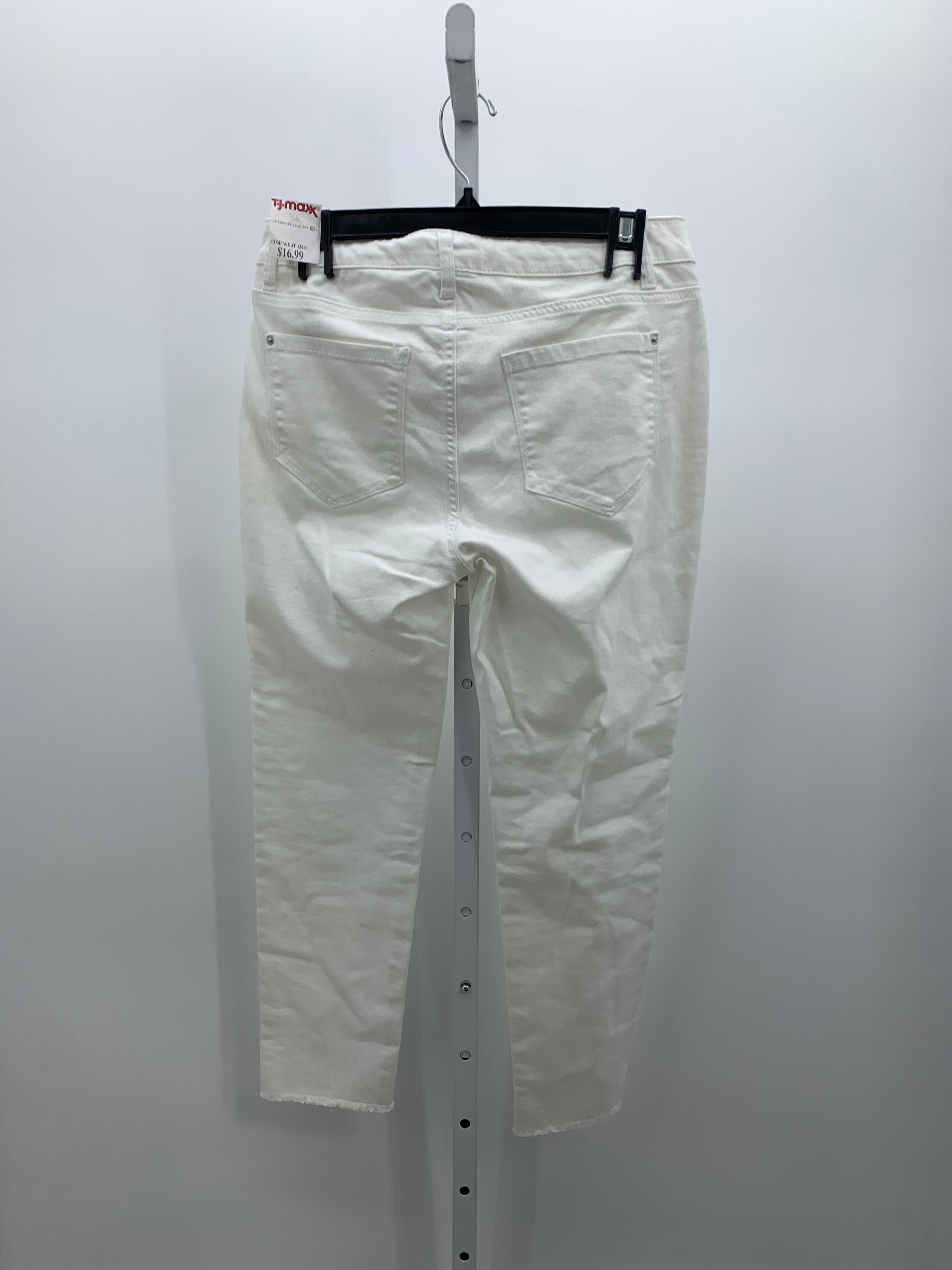 Kensie Size 8 Misses Cropped Jeans