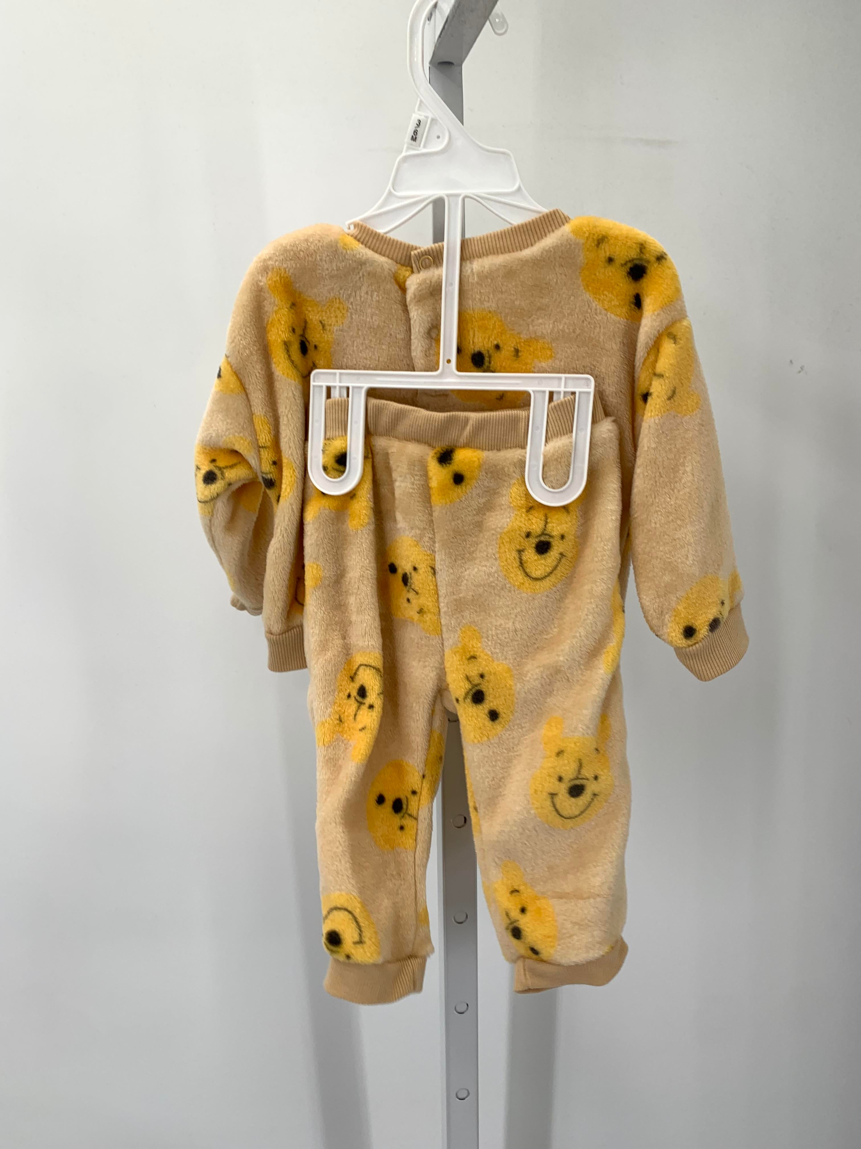 FLEECE POOH BEAR SHIRT AND PANTS