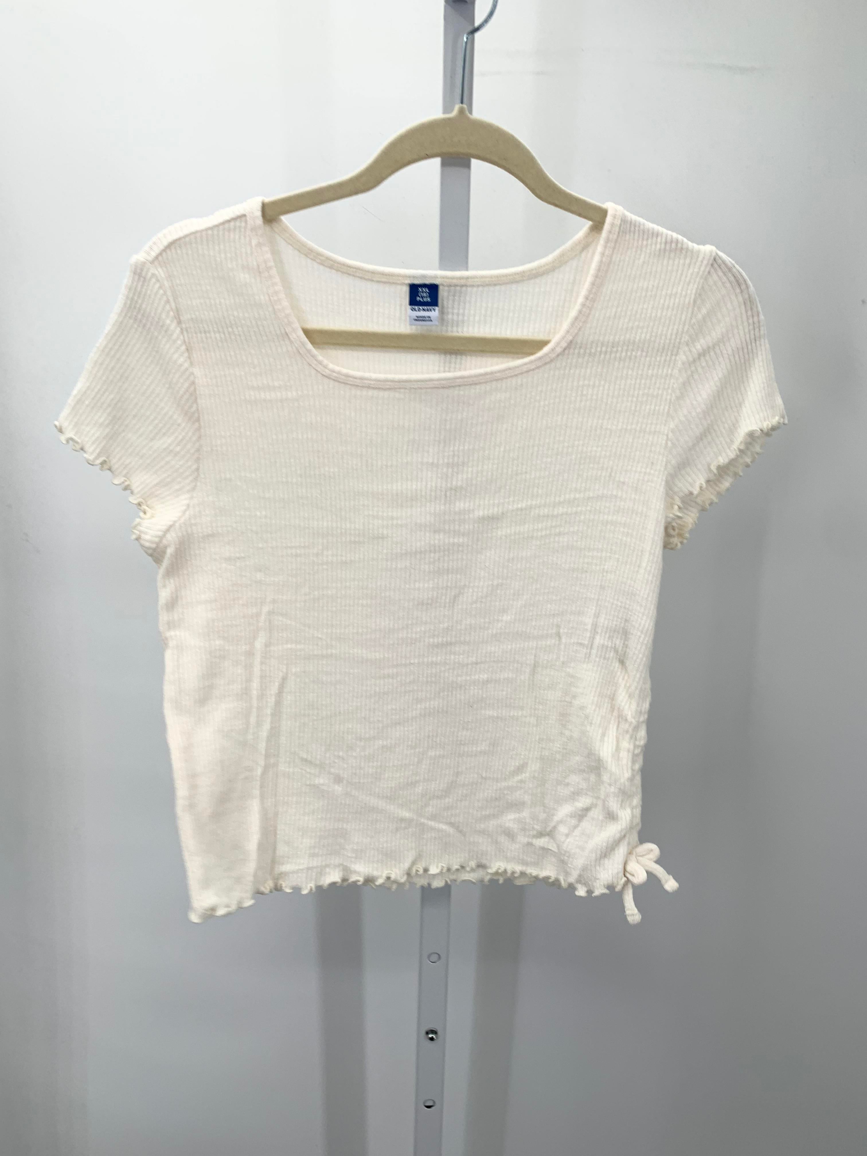 Old Navy Size 18 Plus Girls Short Sleeve Shirt