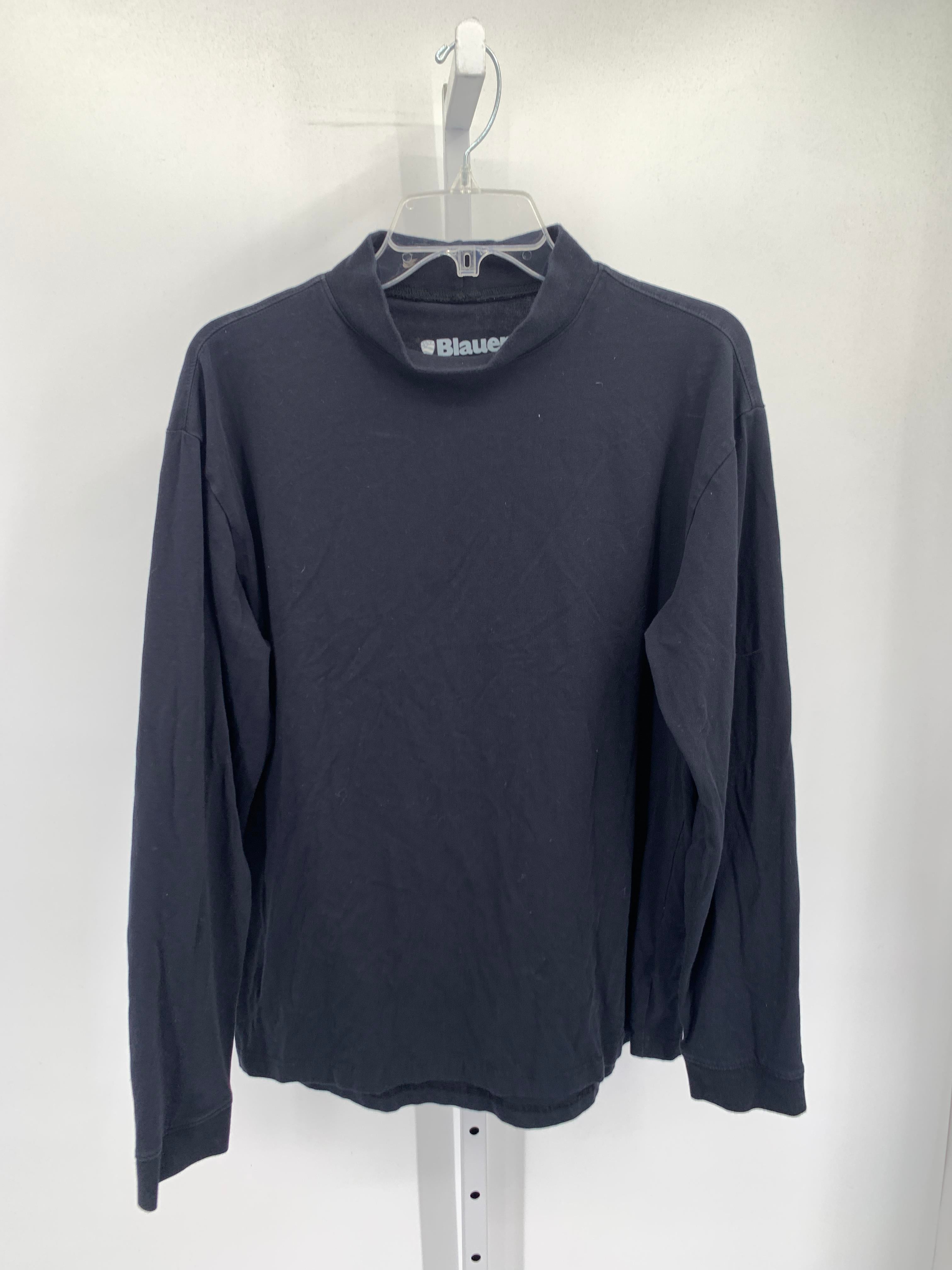 MOCK NECK KNIT SHIRT.