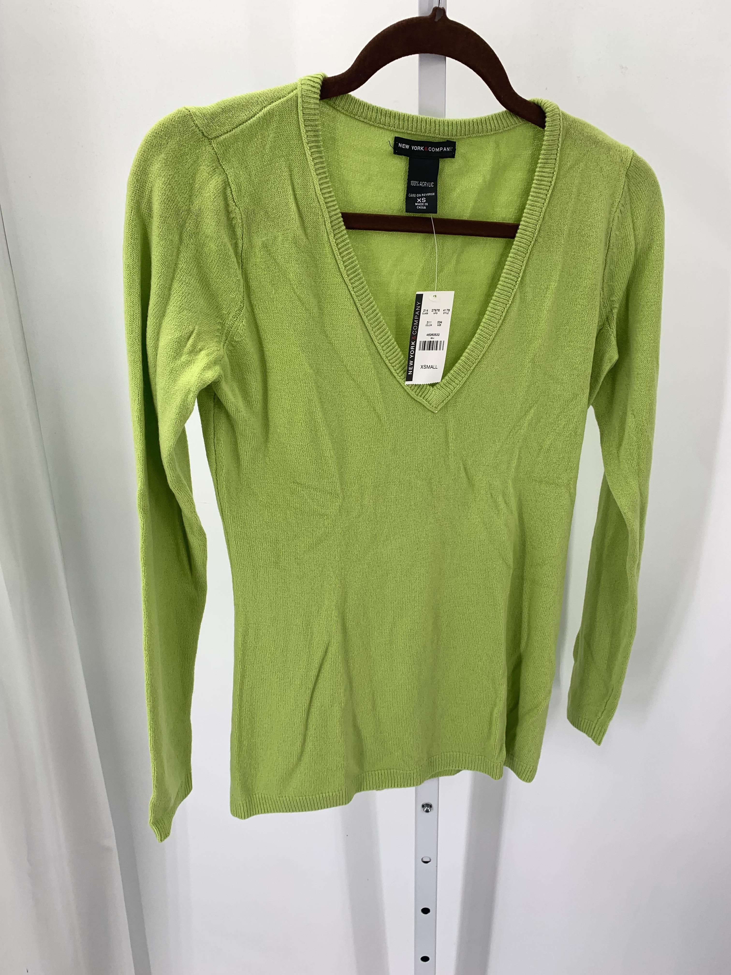 New York & co. Size X Small Misses Long Slv Sweater